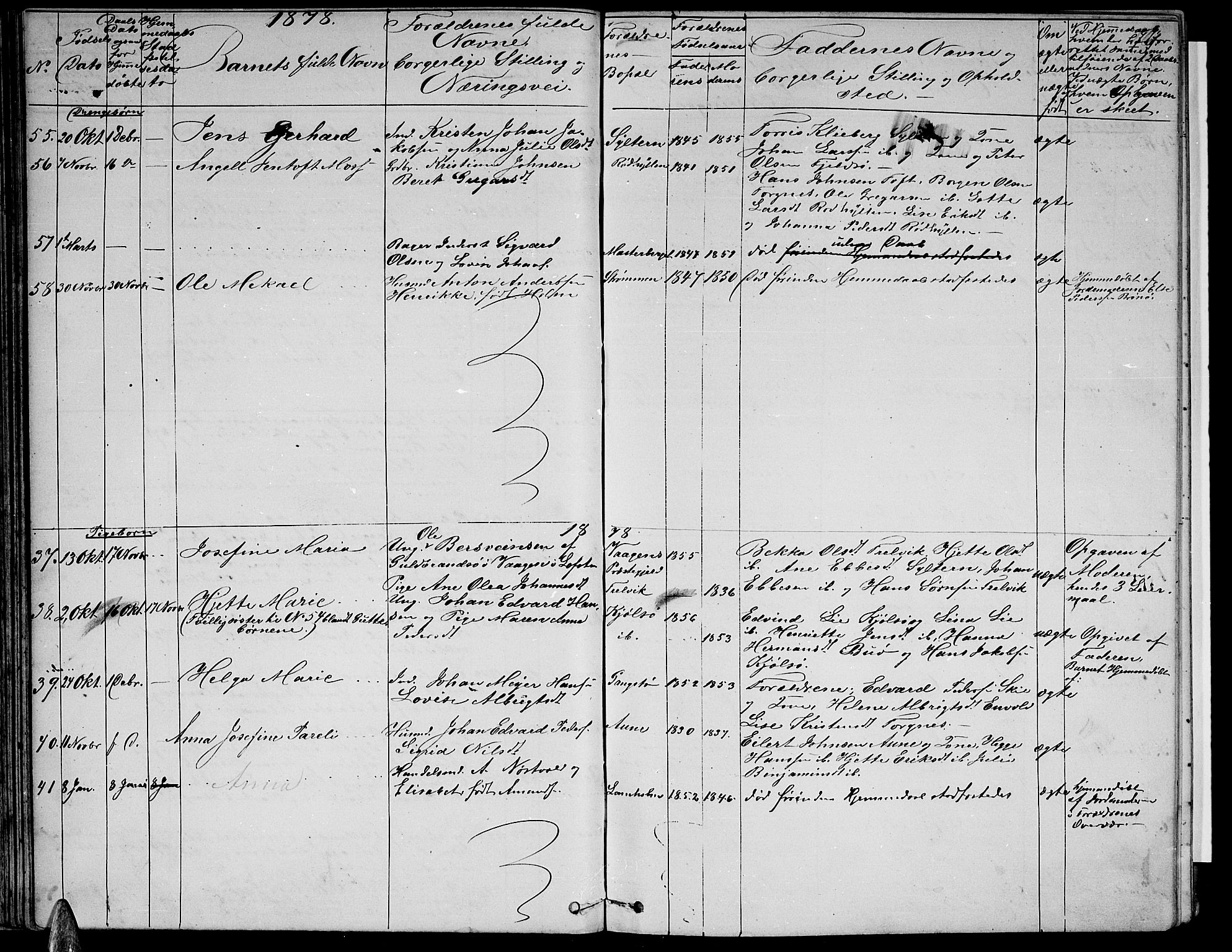 Ministerialprotokoller, klokkerbøker og fødselsregistre - Nordland, SAT/A-1459/813/L0212: Klokkerbok nr. 813C04, 1864-1886, s. 76