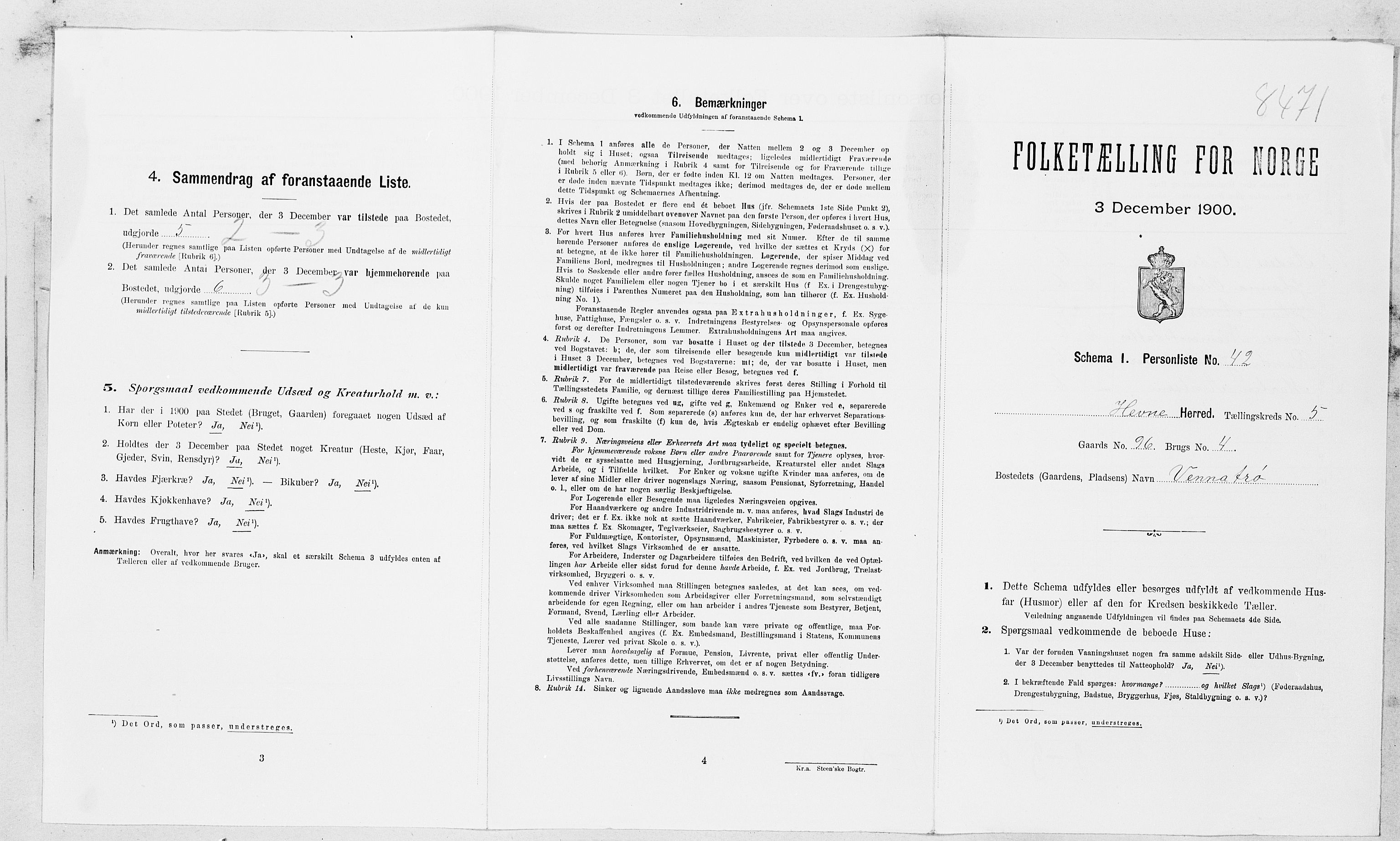 SAT, Folketelling 1900 for 1612 Hemne herred, 1900, s. 571