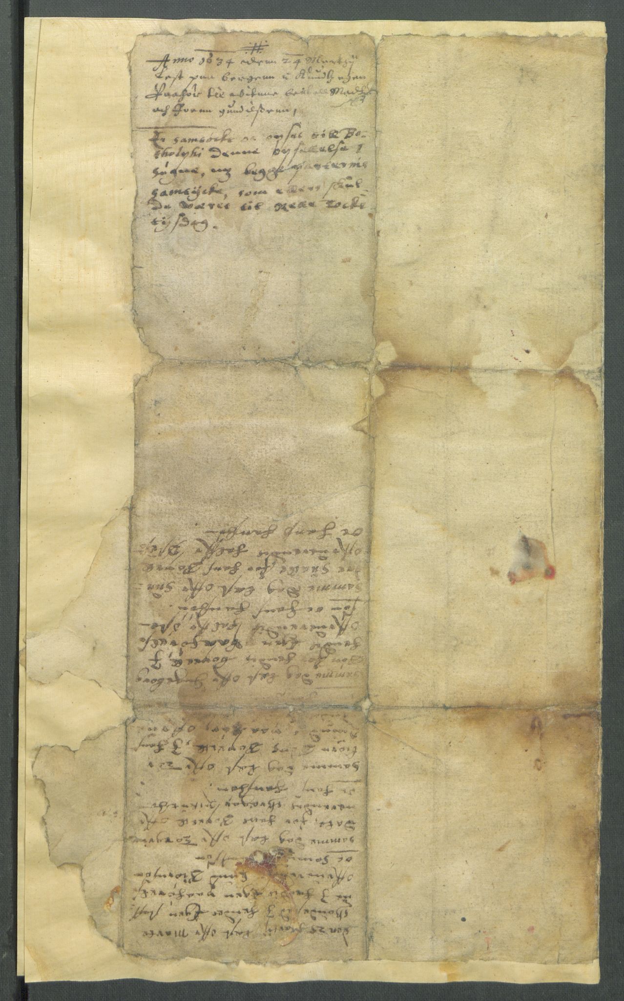 Riksarkivets diplomsamling, AV/RA-EA-5965/F02/L0145: Dokumenter, 1634, s. 35