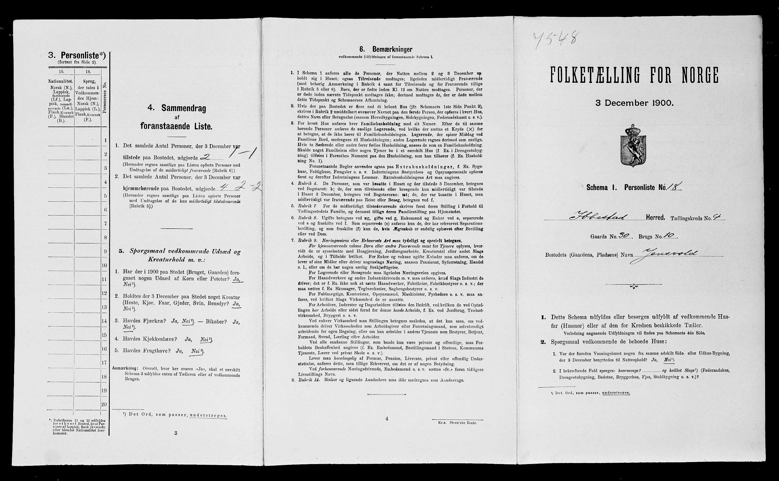 SATØ, Folketelling 1900 for 1917 Ibestad herred, 1900, s. 634