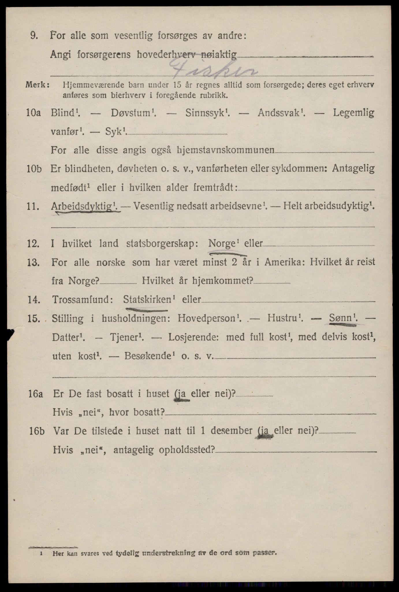 SAST, Folketelling 1920 for 1126 Hetland herred, 1920, s. 4726