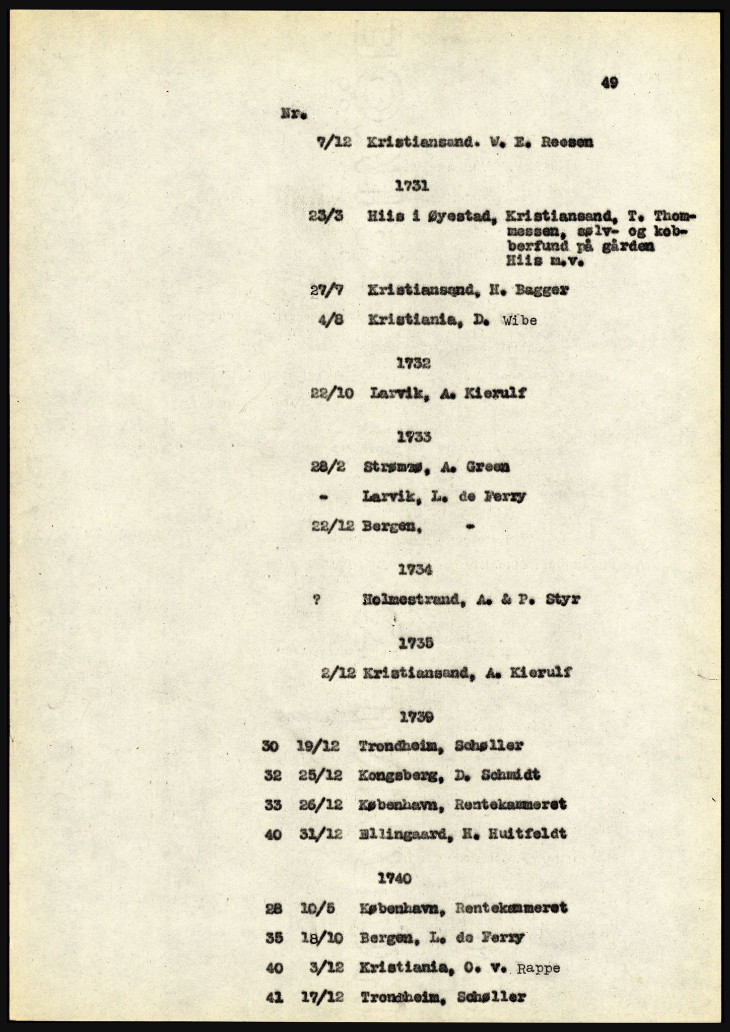 Riksarkivet, Seksjon for eldre arkiv og spesialsamlinger, AV/RA-EA-6797/H/Ha, 1953, s. 49