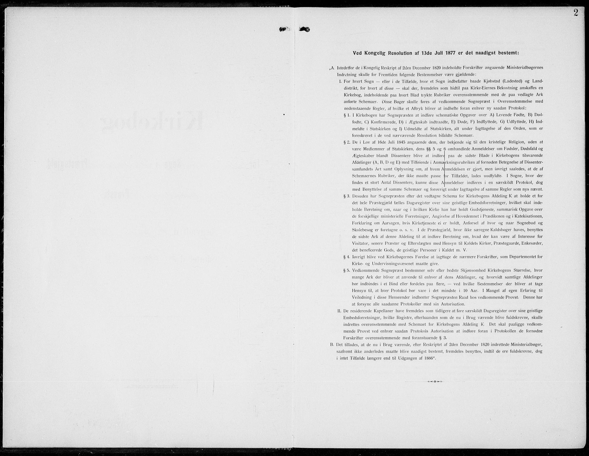 Alvdal prestekontor, SAH/PREST-060/H/Ha/Haa/L0004: Ministerialbok nr. 4, 1907-1919, s. 2