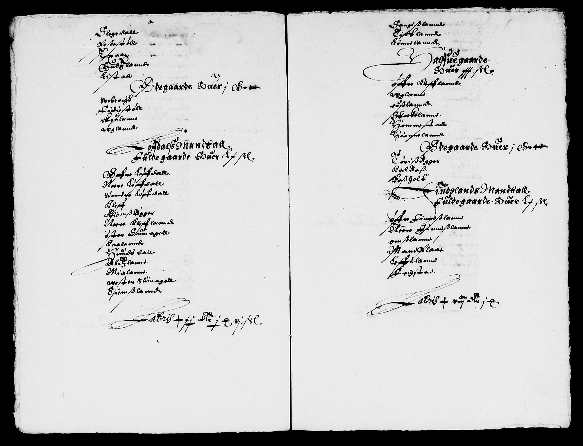 Rentekammeret inntil 1814, Reviderte regnskaper, Lensregnskaper, AV/RA-EA-5023/R/Rb/Rbq/L0021: Nedenes len. Mandals len. Råbyggelag., 1631-1633