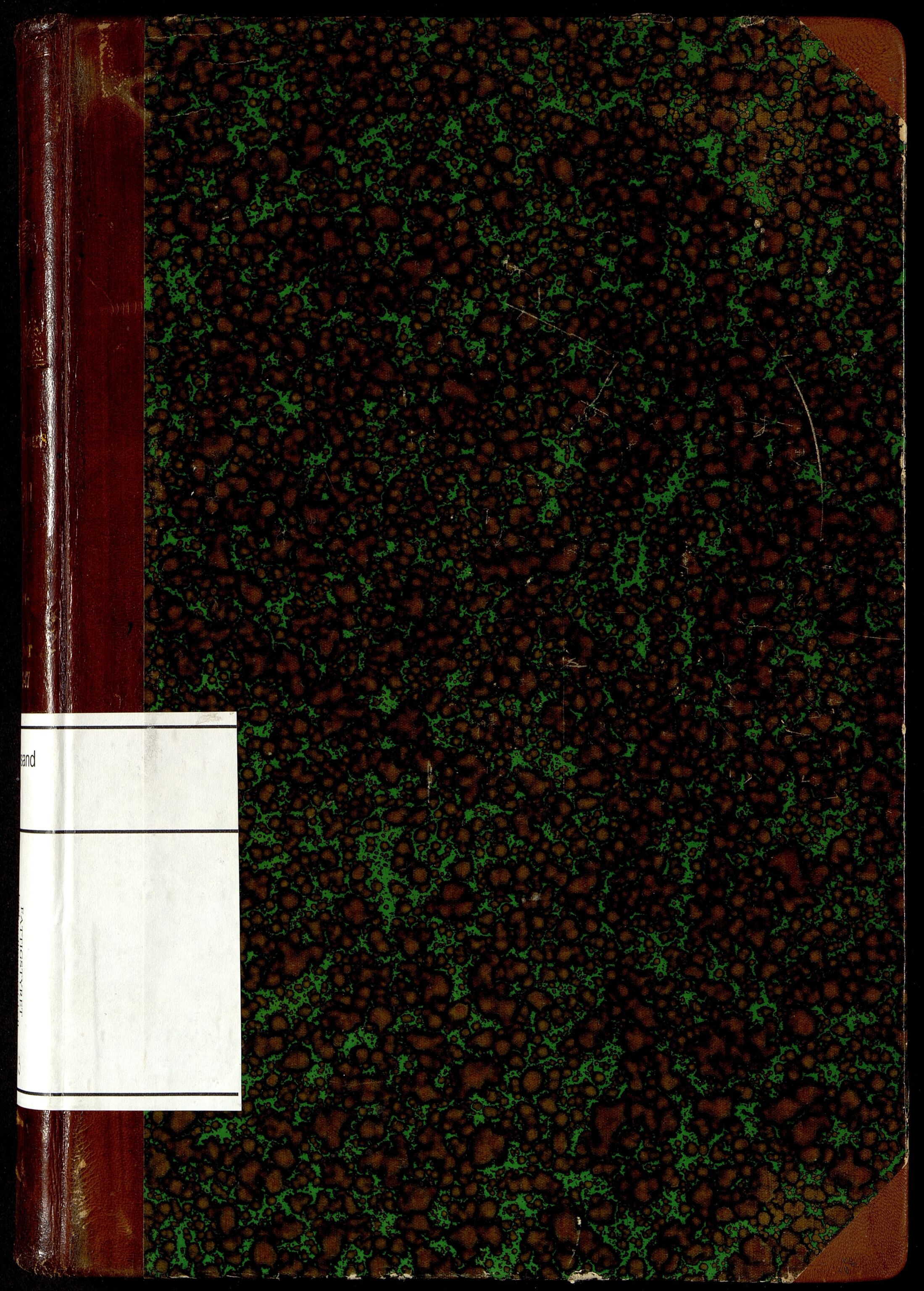 Kristiansand By - Fattigvesenet, ARKSOR/1001KG600/A/Aa/L0013: Forhandlingsprotokoll, fattigstyret, 1909-1917