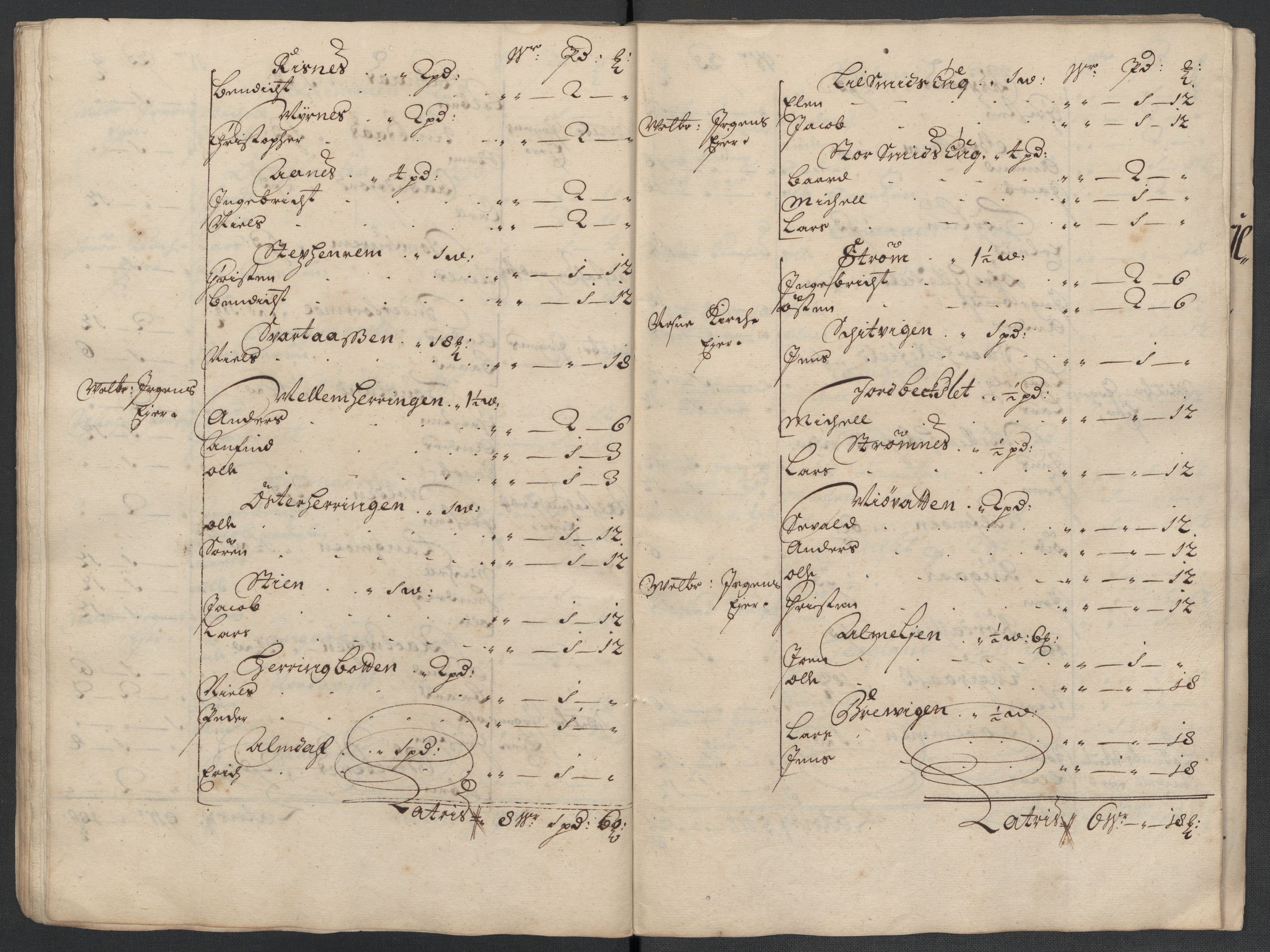 Rentekammeret inntil 1814, Reviderte regnskaper, Fogderegnskap, RA/EA-4092/R65/L4507: Fogderegnskap Helgeland, 1699-1701, s. 215