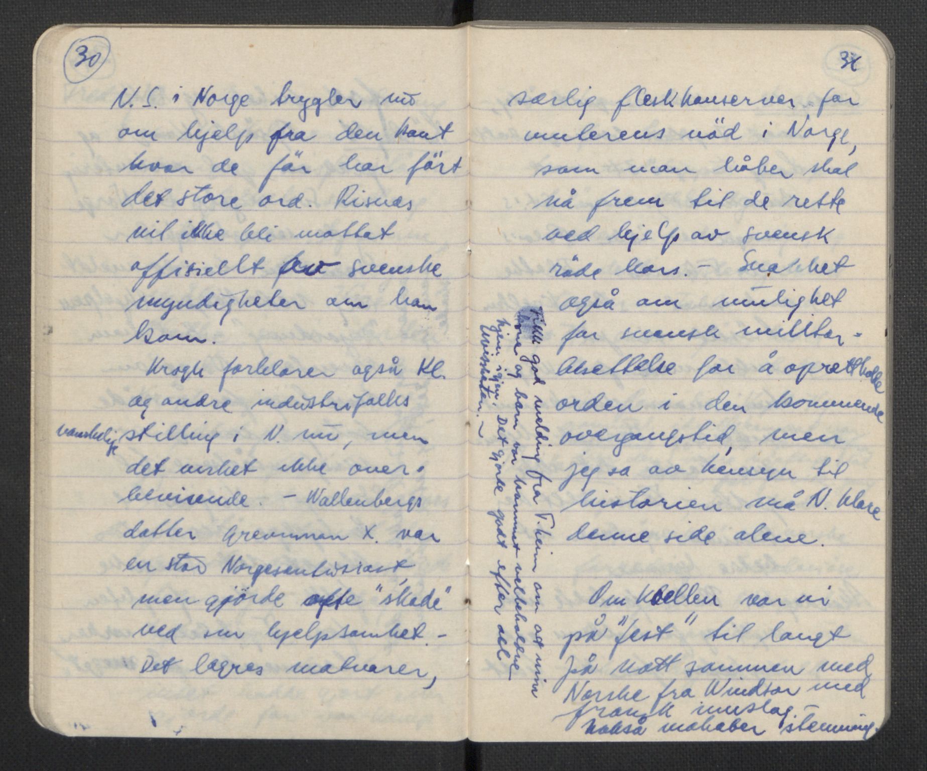Tronstad, Leif, AV/RA-PA-0354/F/L0001: Dagbøker, 1941-1945, s. 19