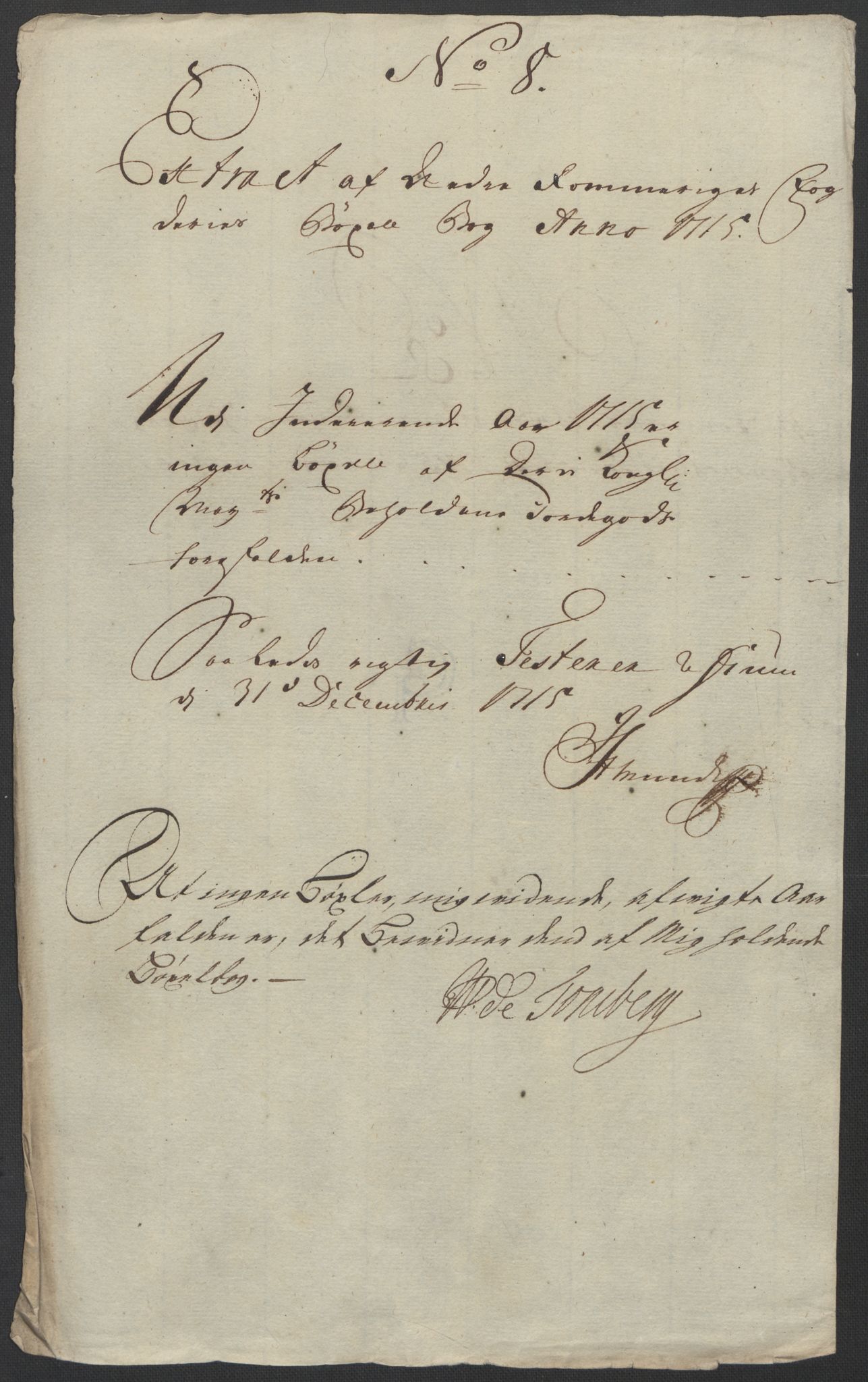 Rentekammeret inntil 1814, Reviderte regnskaper, Fogderegnskap, AV/RA-EA-4092/R11/L0597: Fogderegnskap Nedre Romerike, 1715, s. 184