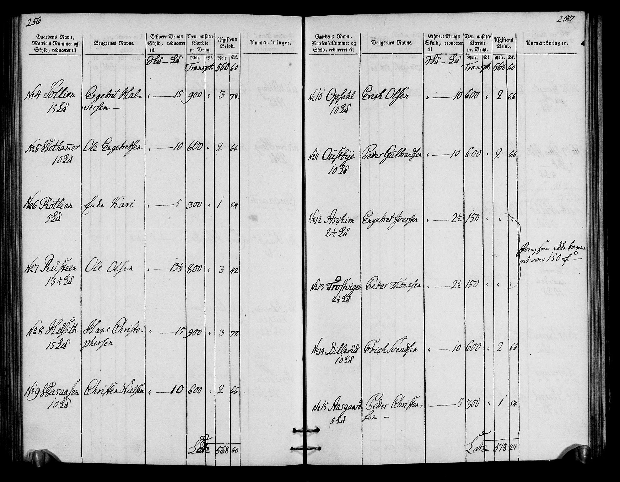 Rentekammeret inntil 1814, Realistisk ordnet avdeling, AV/RA-EA-4070/N/Ne/Nea/L0034: Hedmark fogderi. Oppebørselsregister, 1803-1804, s. 132