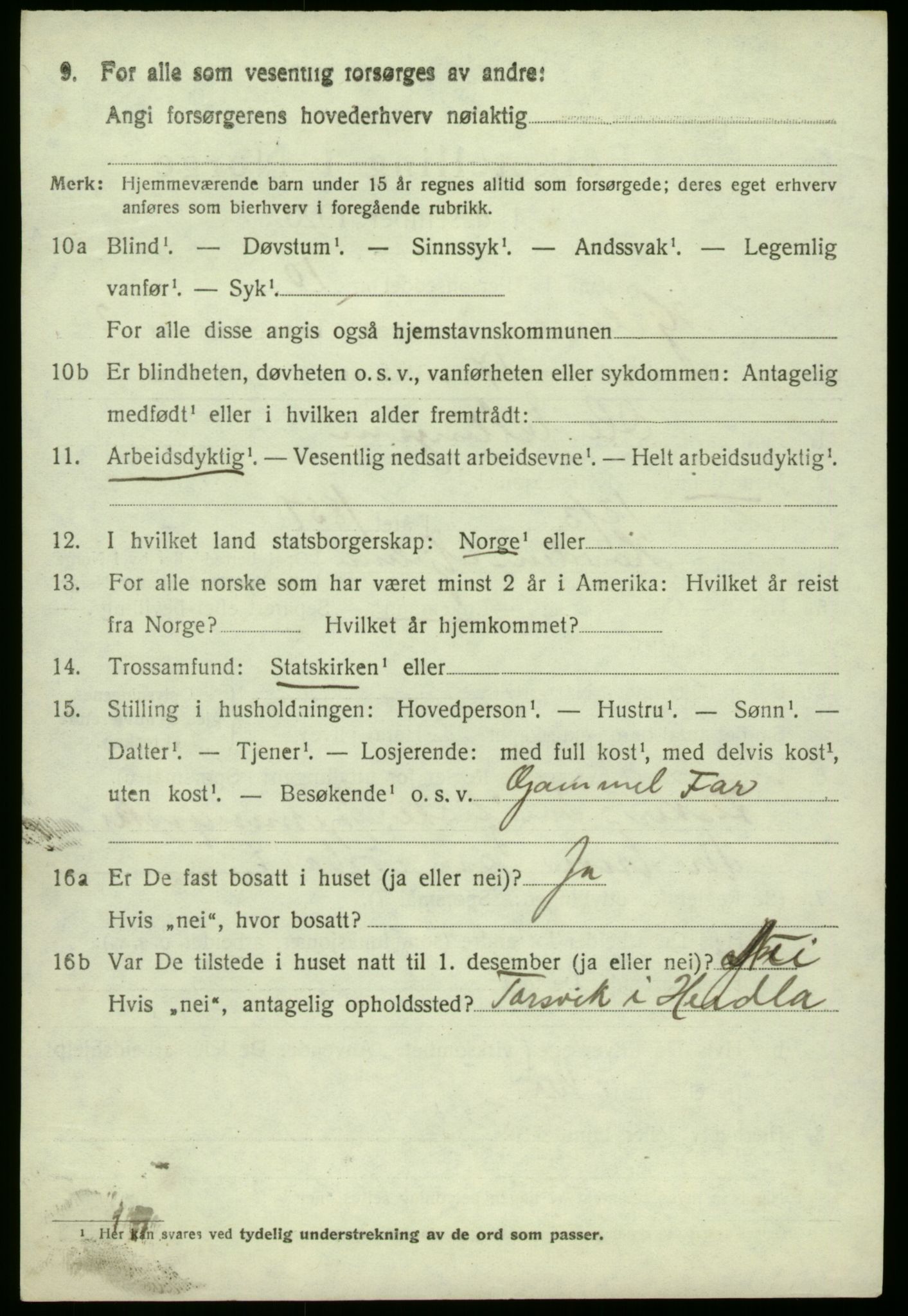 SAB, Folketelling 1920 for 1259 Hjelme herred, 1920, s. 1293