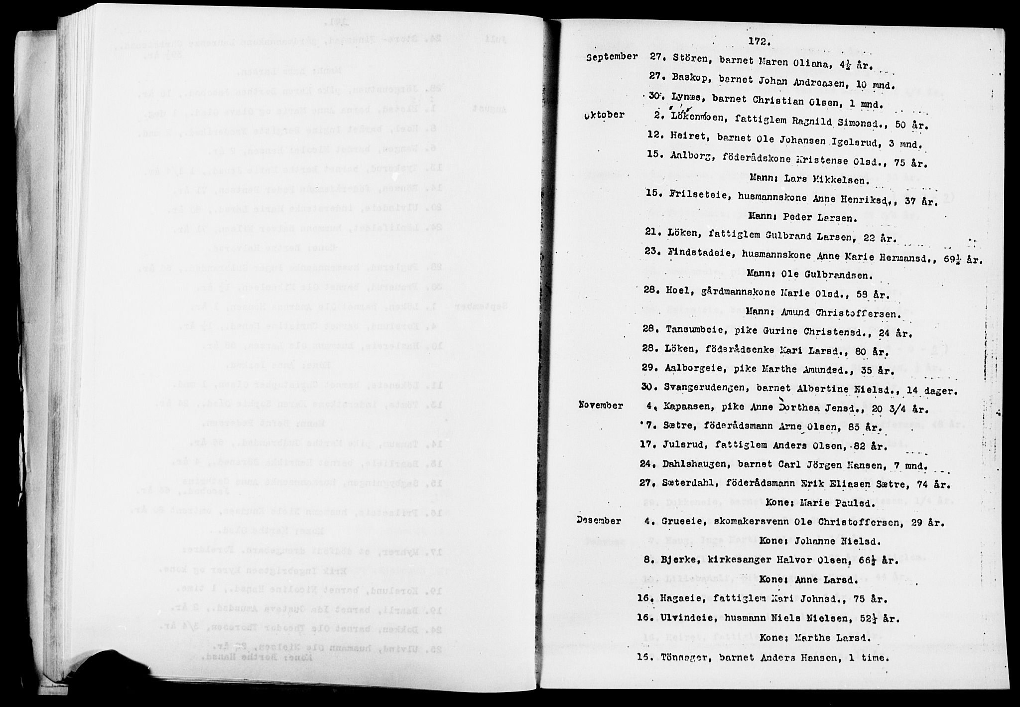 Eidsvoll prestekontor Kirkebøker, AV/SAO-A-10888/O/Oa/L0005: Annen kirkebok nr. 5, 1815-1865, s. 172