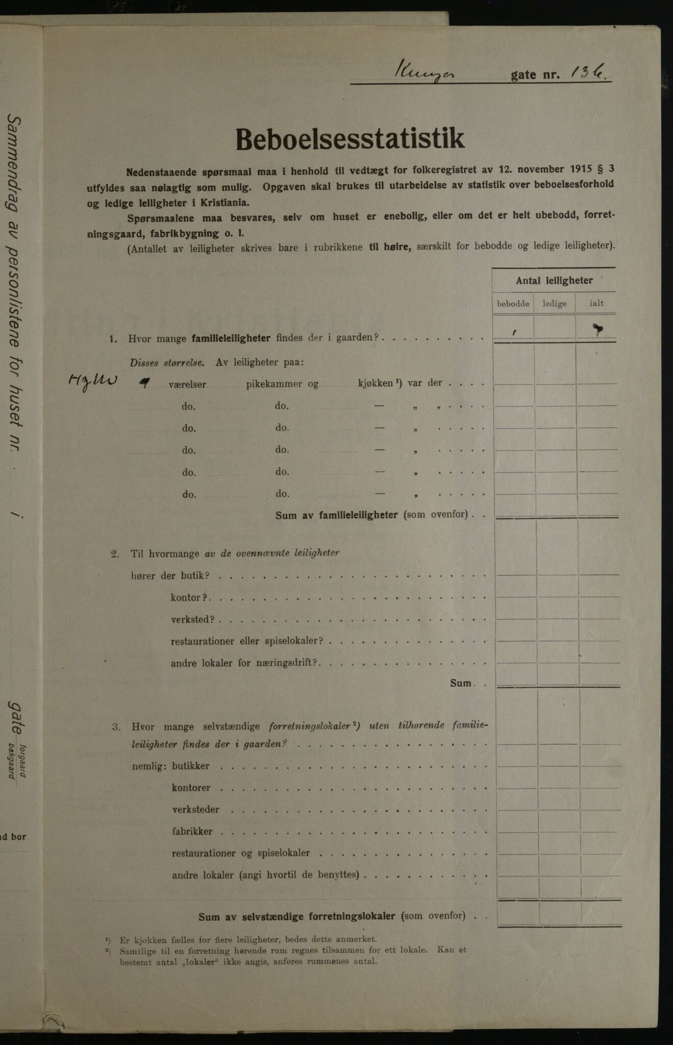 OBA, Kommunal folketelling 1.12.1923 for Kristiania, 1923, s. 55510