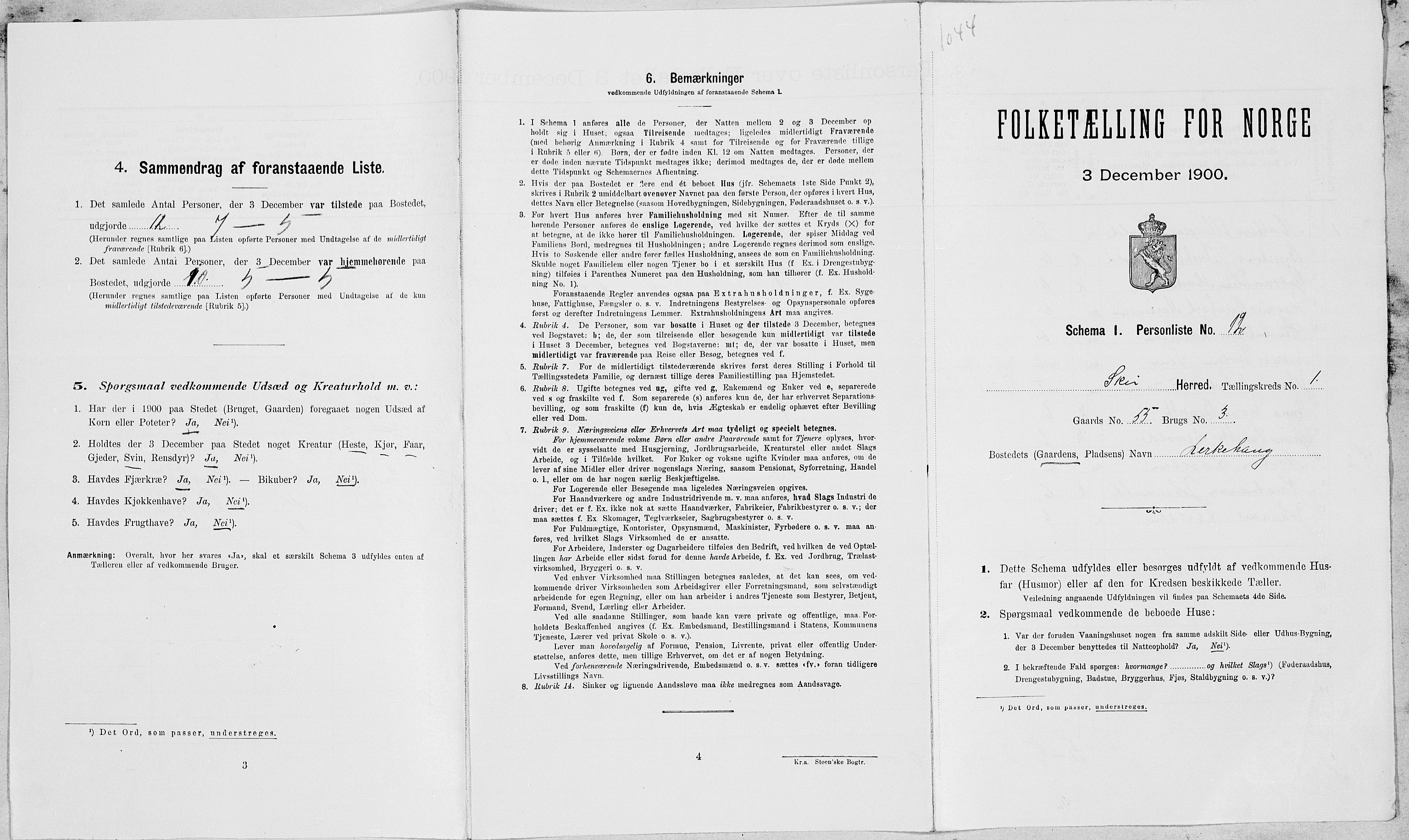 SAT, Folketelling 1900 for 1732 Skei herred, 1900, s. 56