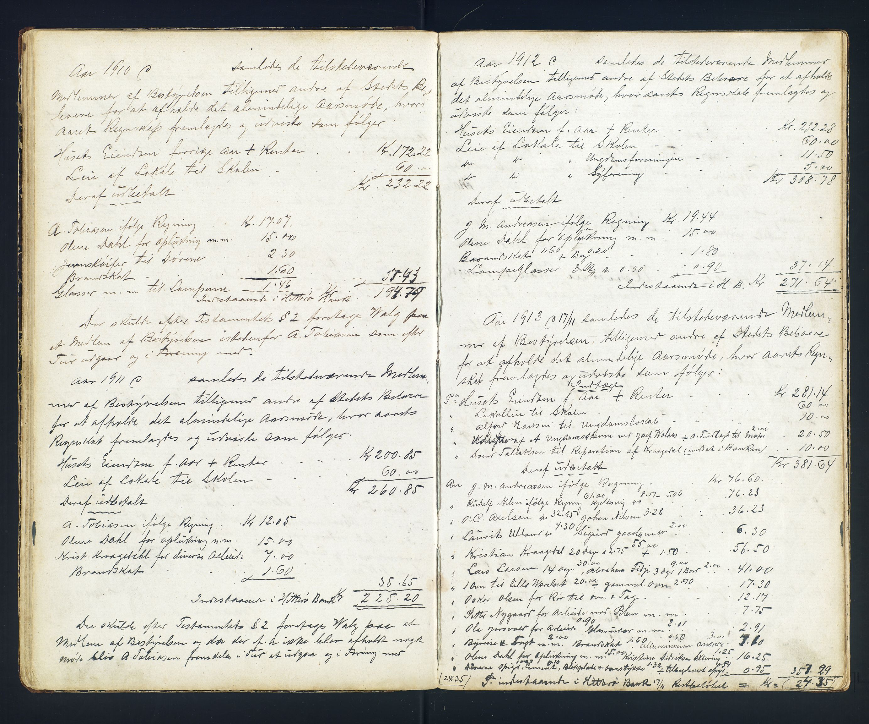 Krågedal bedehus, Hidra, AV/SAK-FLK-084/A/L0001: Møteprotokoll, 1862-2007