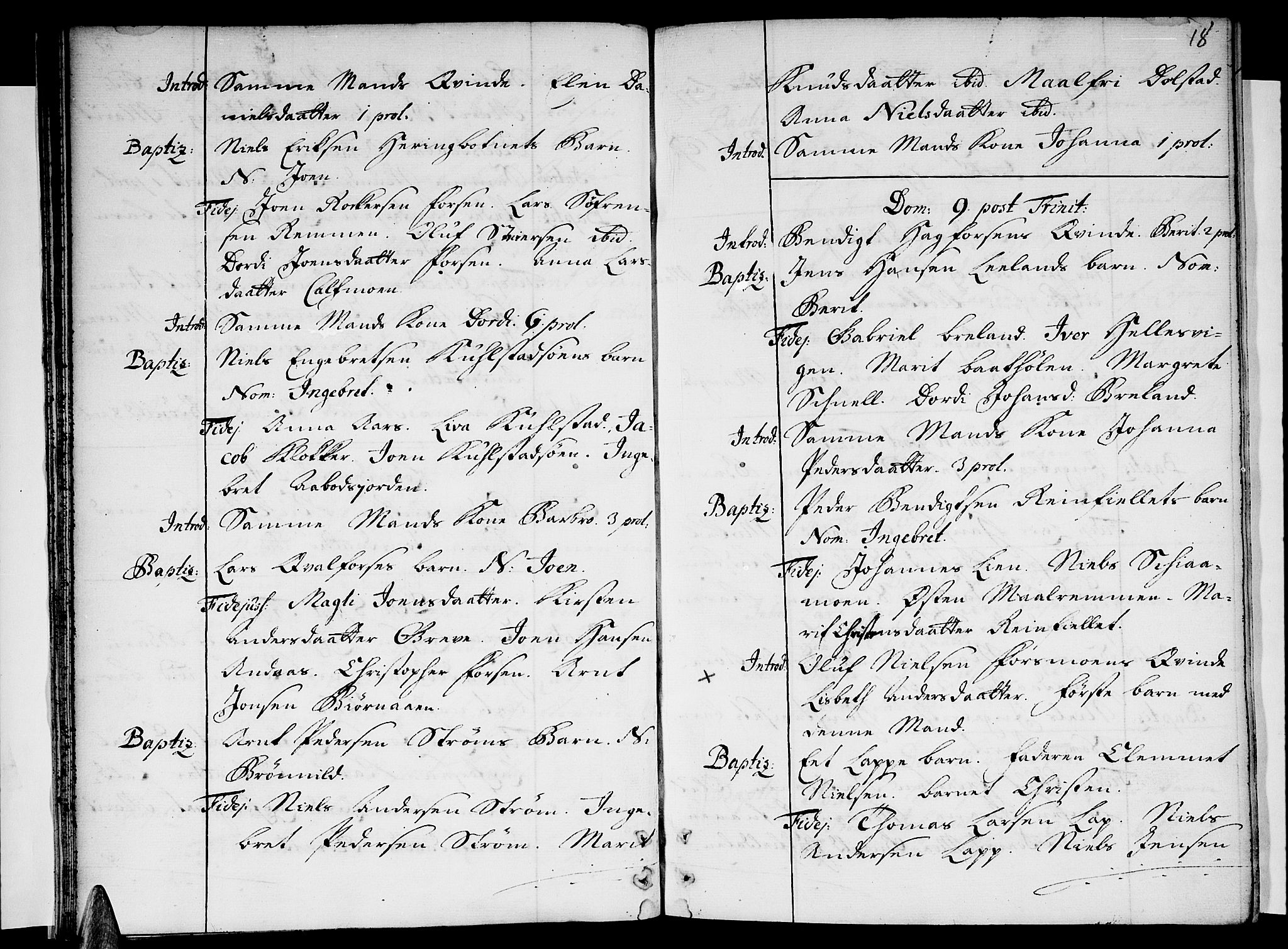Ministerialprotokoller, klokkerbøker og fødselsregistre - Nordland, AV/SAT-A-1459/820/L0282: Ministerialbok nr. 820A03, 1720-1726, s. 18