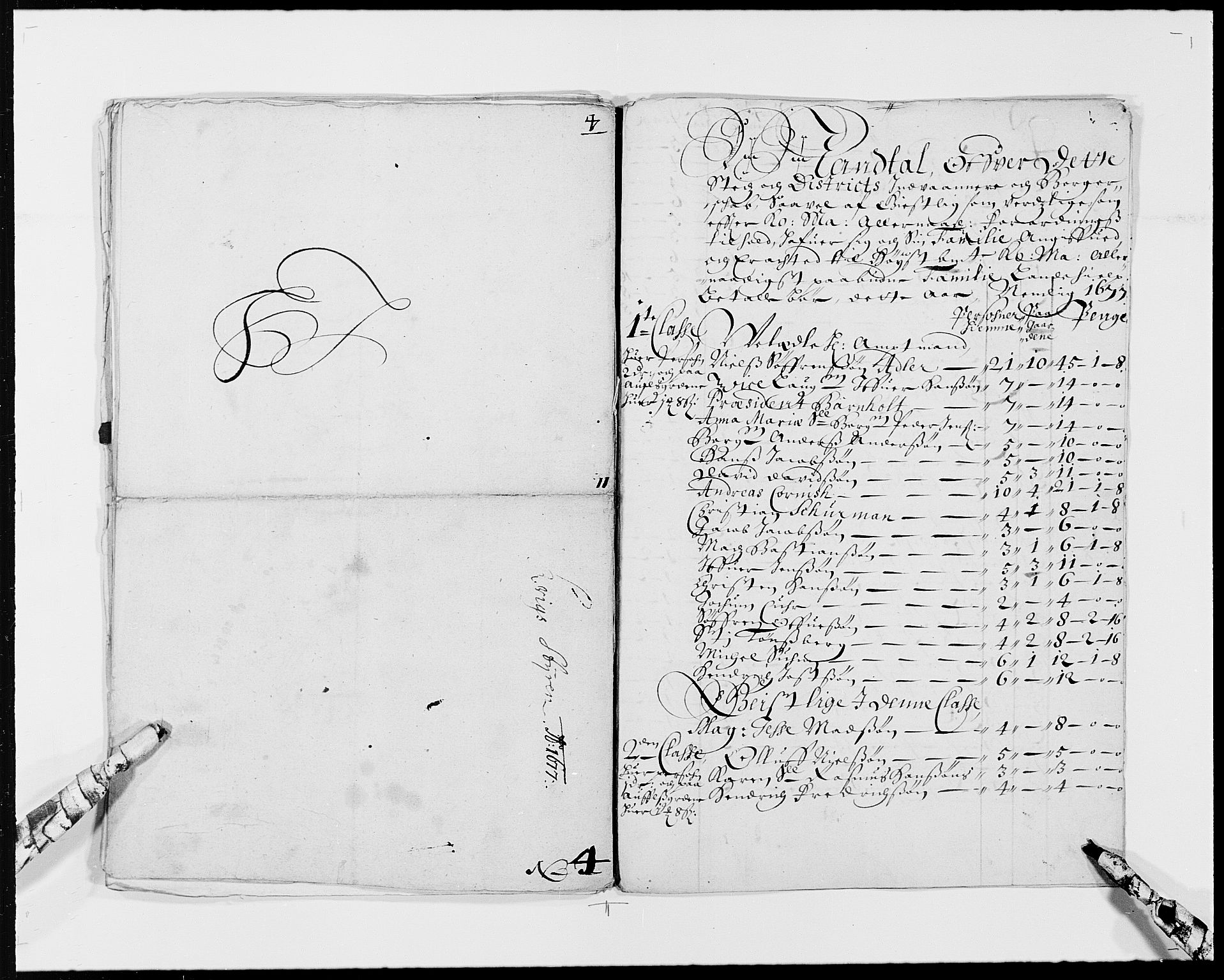 Rentekammeret inntil 1814, Reviderte regnskaper, Byregnskaper, RA/EA-4066/R/Rj/L0193: [J3] Kontribusjonsregnskap (med Langesund, Brevik, Porsgrunn og Kragerø), 1663-1691, s. 34