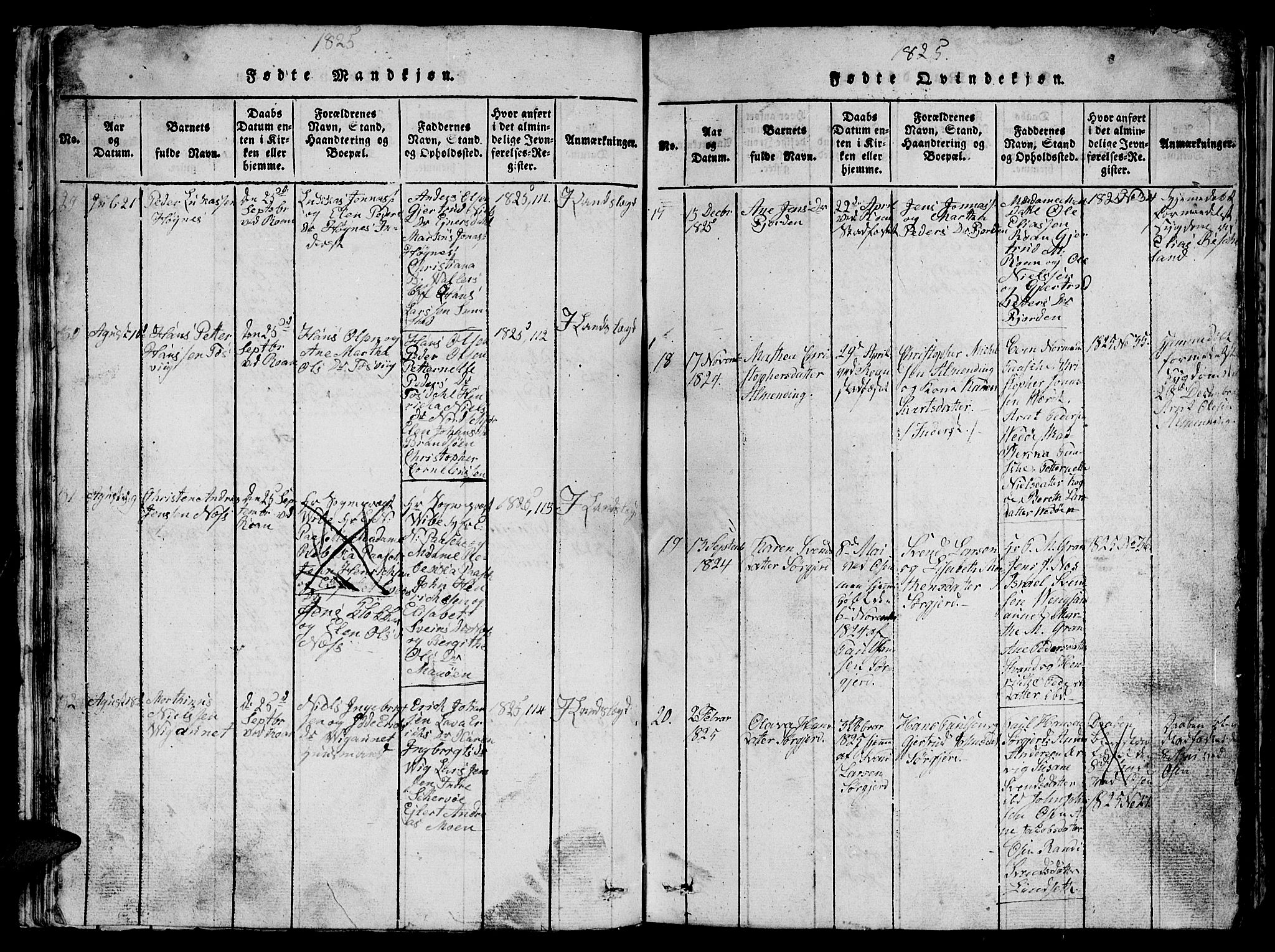 Ministerialprotokoller, klokkerbøker og fødselsregistre - Sør-Trøndelag, SAT/A-1456/657/L0714: Klokkerbok nr. 657C01, 1818-1868, s. 39