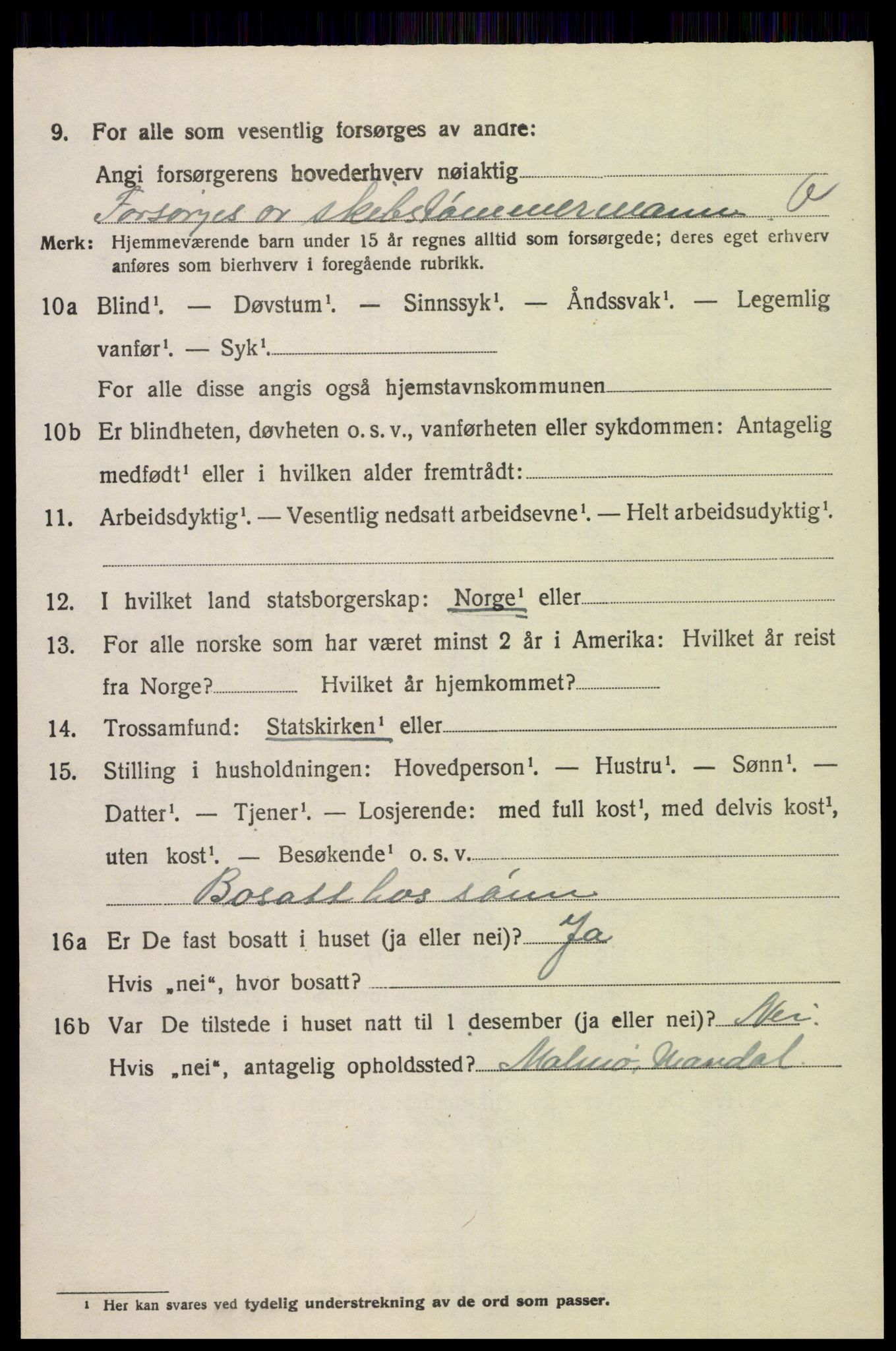 SAK, Folketelling 1920 for 1019 Halse og Harkmark herred, 1920, s. 7246