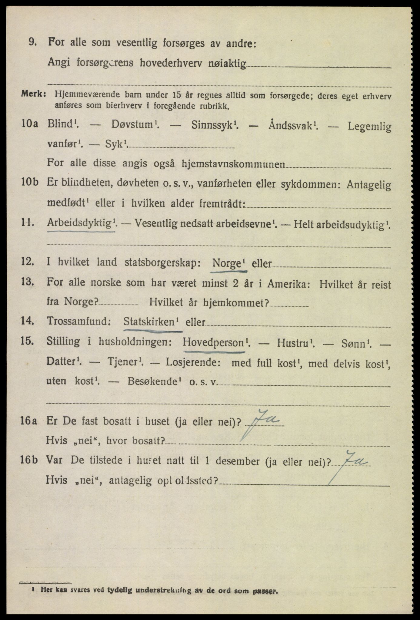 SAH, Folketelling 1920 for 0521 Øyer herred, 1920, s. 3284