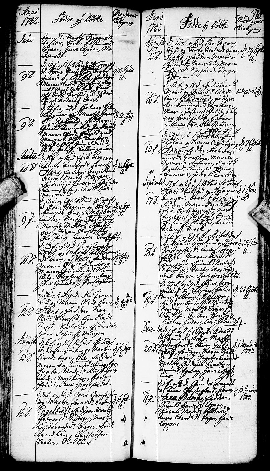 Aurskog prestekontor Kirkebøker, SAO/A-10304a/F/Fa/L0002: Ministerialbok nr. I 2, 1735-1766, s. 110
