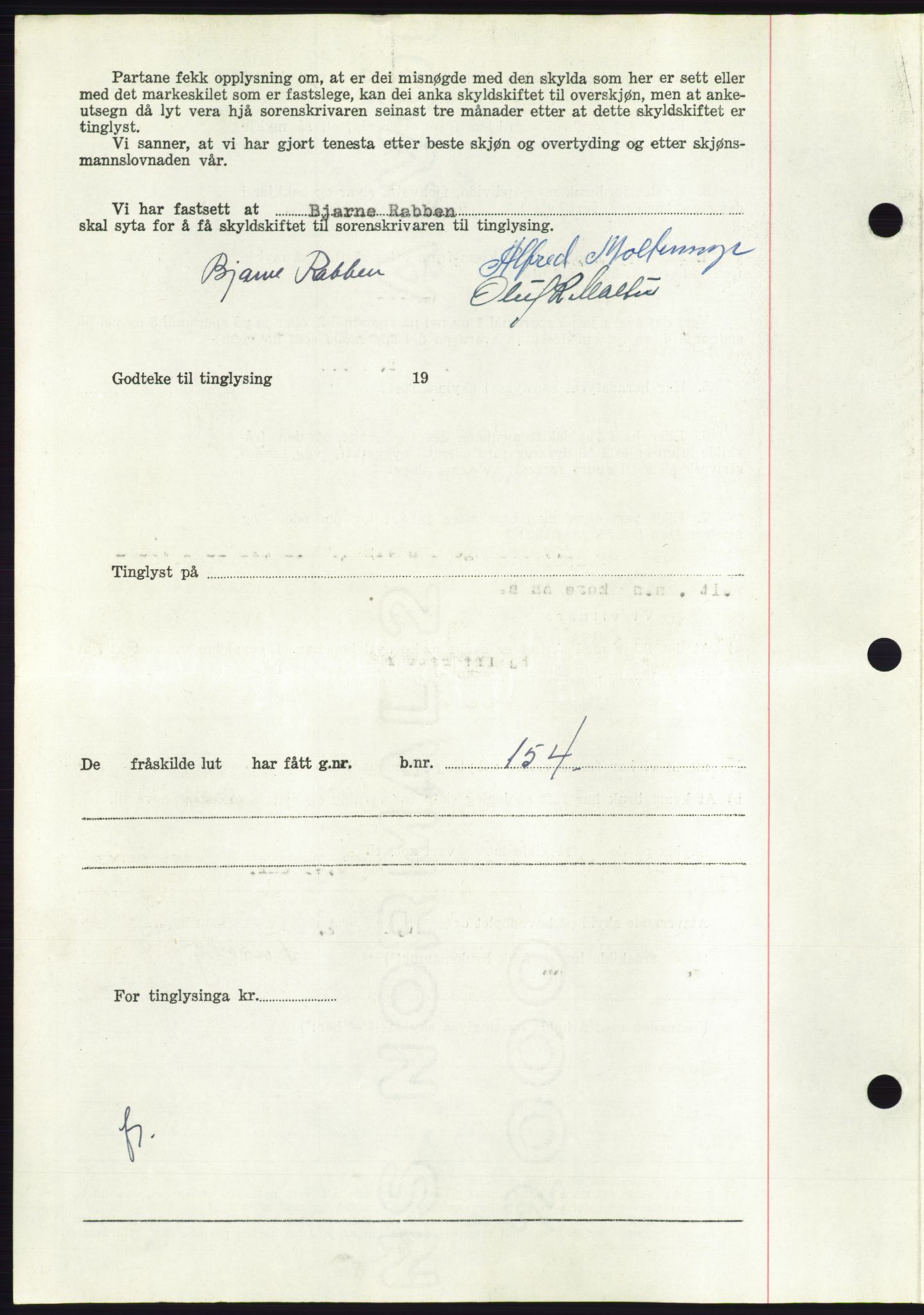 Søre Sunnmøre sorenskriveri, AV/SAT-A-4122/1/2/2C/L0104: Pantebok nr. 30A, 1956-1956, Dagboknr: 2373/1956