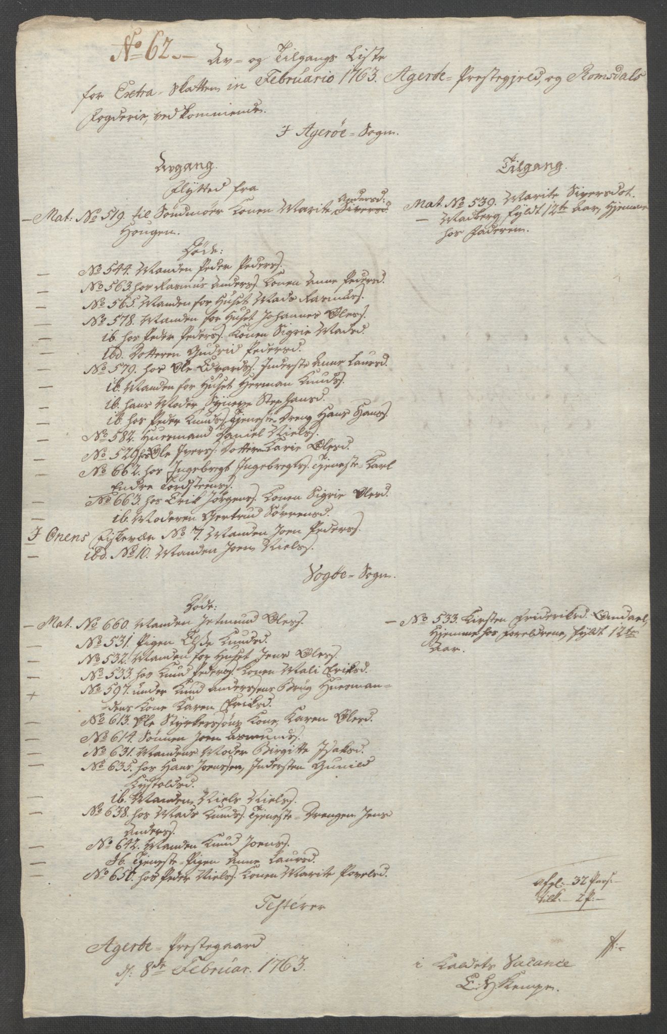 Rentekammeret inntil 1814, Reviderte regnskaper, Fogderegnskap, RA/EA-4092/R55/L3730: Ekstraskatten Romsdal, 1762-1763, s. 493