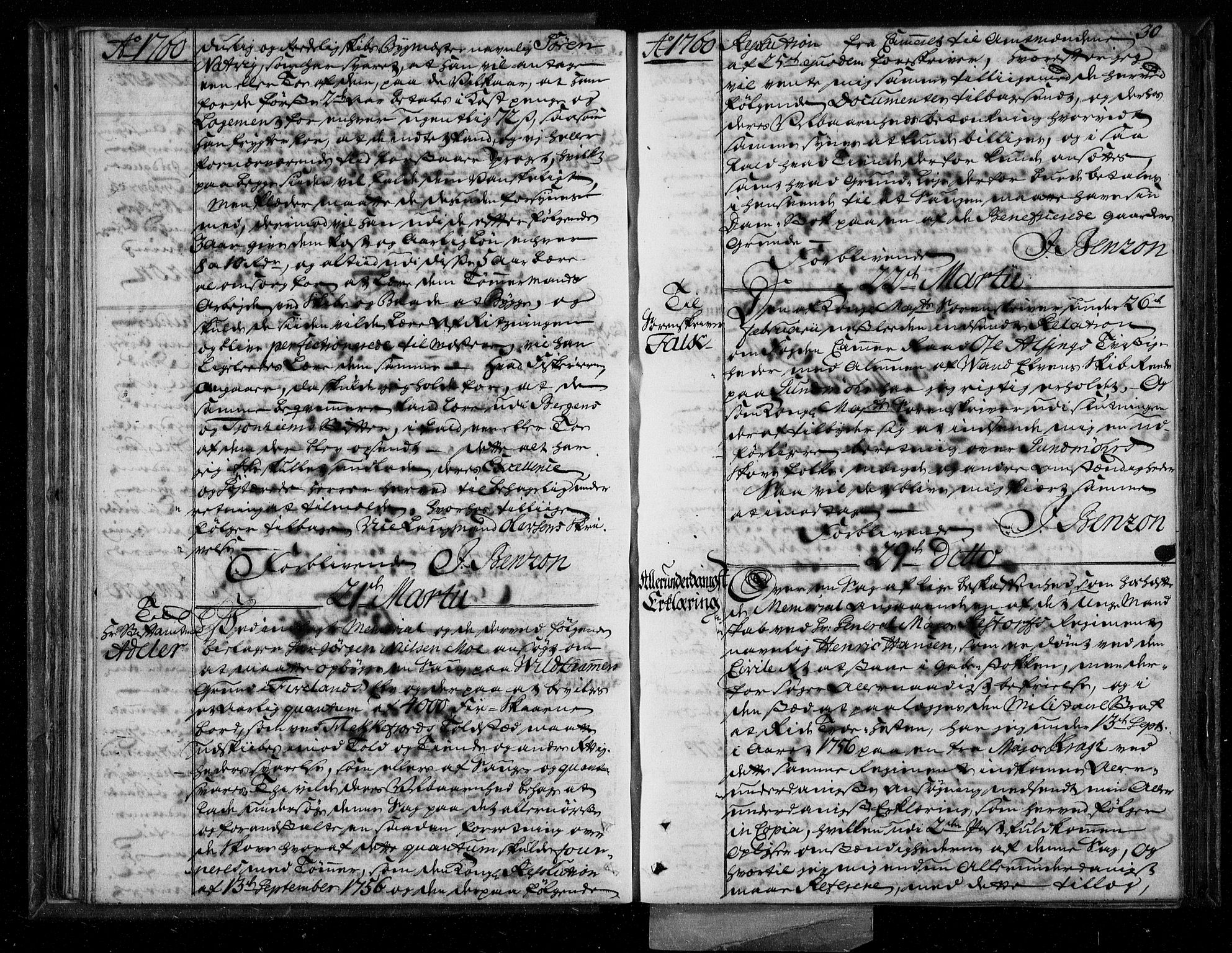 Stattholderembetet 1572-1771, AV/RA-EA-2870/Bf/L0003: Stattholderprotokoll (allmenn kopibok), 1759-1763, s. 29b-30a