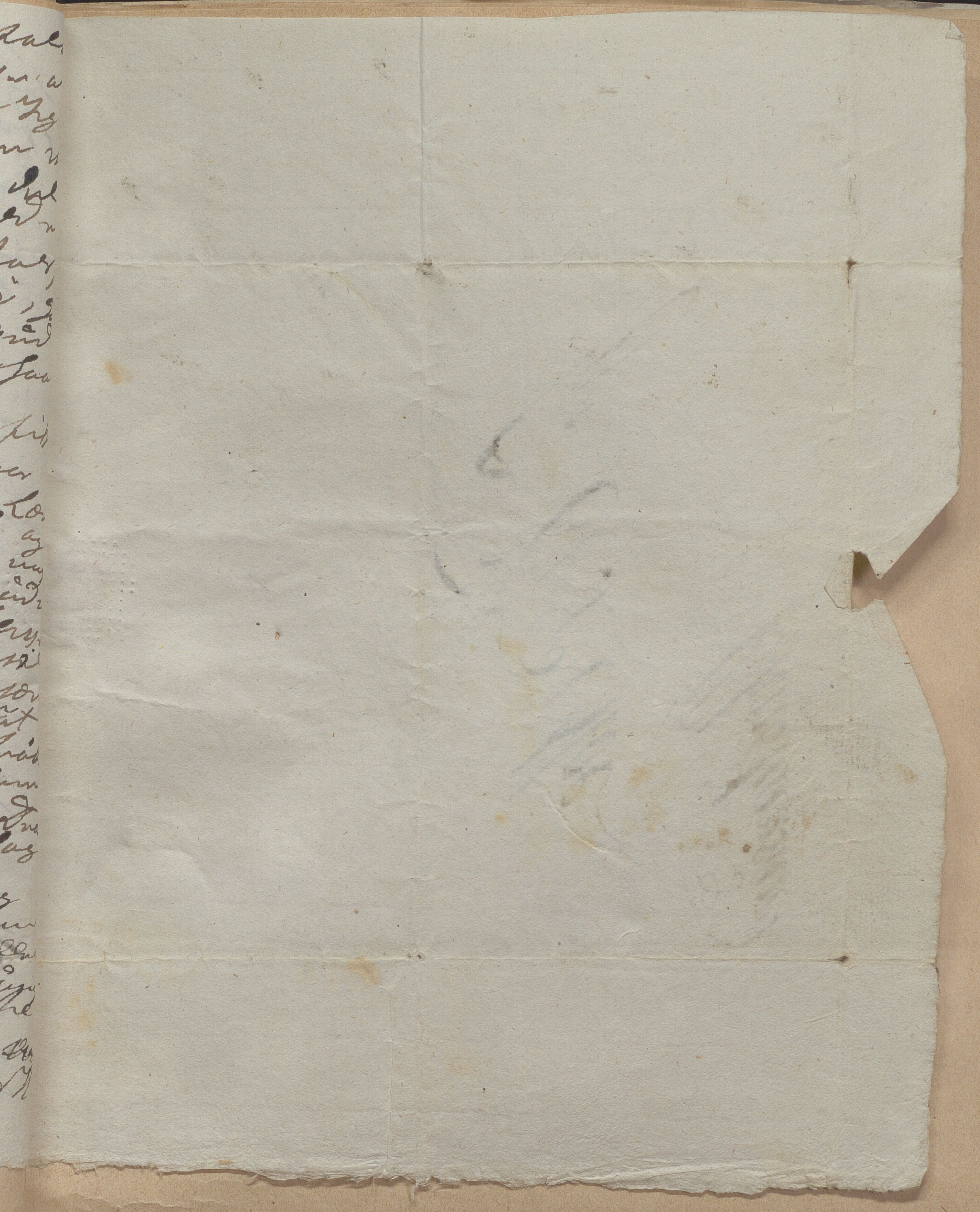 Heggtveitsamlingen, TMF/A-1007/H/L0050: Innbundne brev, Ms A, med innlagt registratur. , 1800-1850