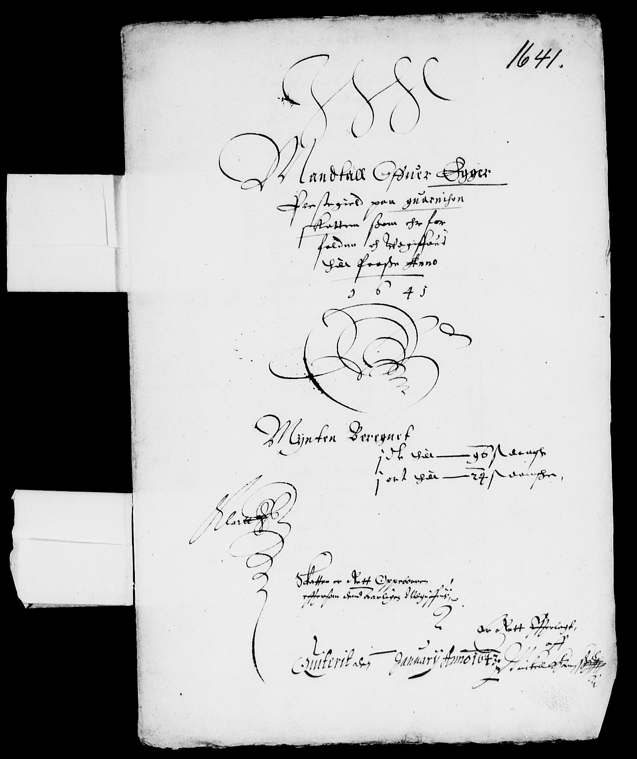 Rentekammeret inntil 1814, Reviderte regnskaper, Lensregnskaper, RA/EA-5023/R/Rb/Rbm/L0007: Eiker len, 1640-1643