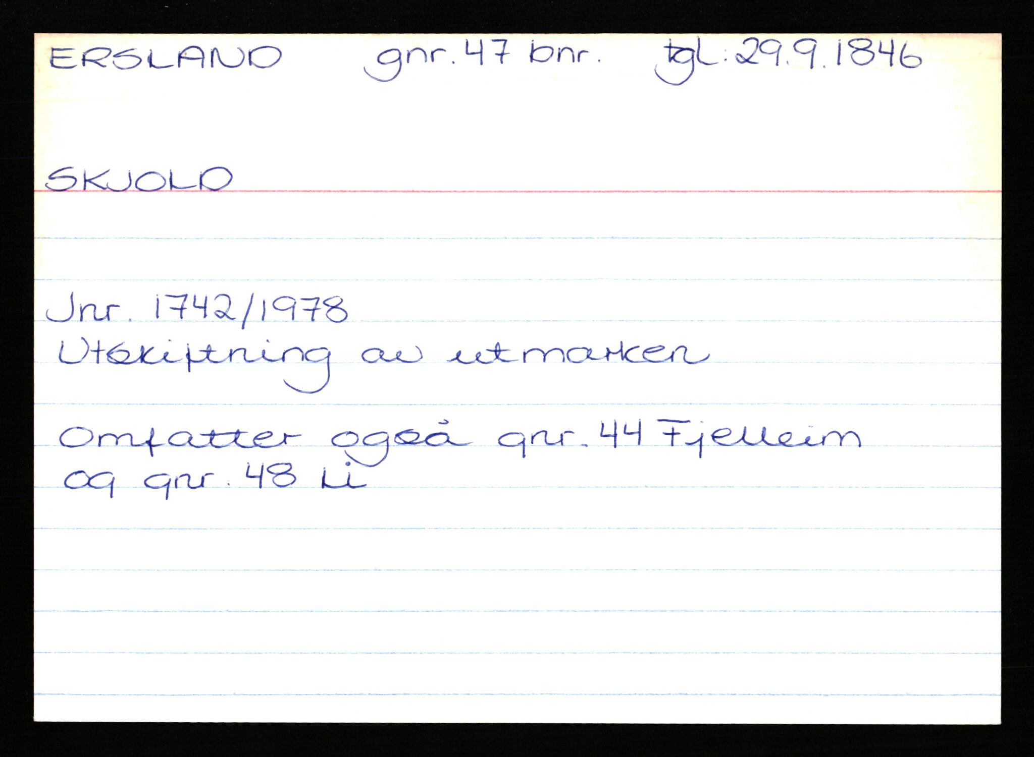 Statsarkivet i Stavanger, AV/SAST-A-101971/03/Y/Yk/L0009: Registerkort sortert etter gårdsnavn: Ersdal - Fikstveit, 1750-1930, s. 14