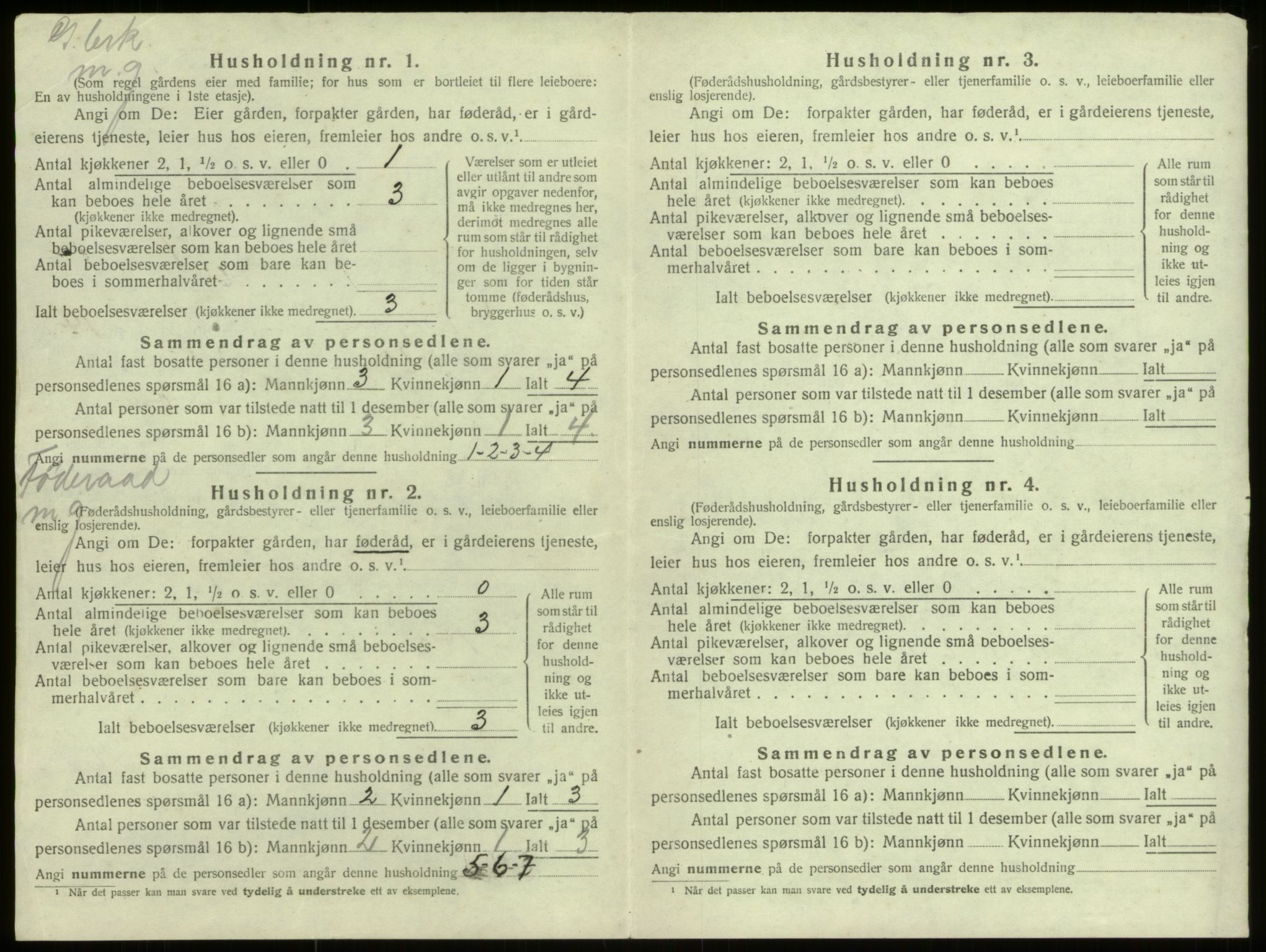 SAB, Folketelling 1920 for 1441 Selje herred, 1920, s. 835