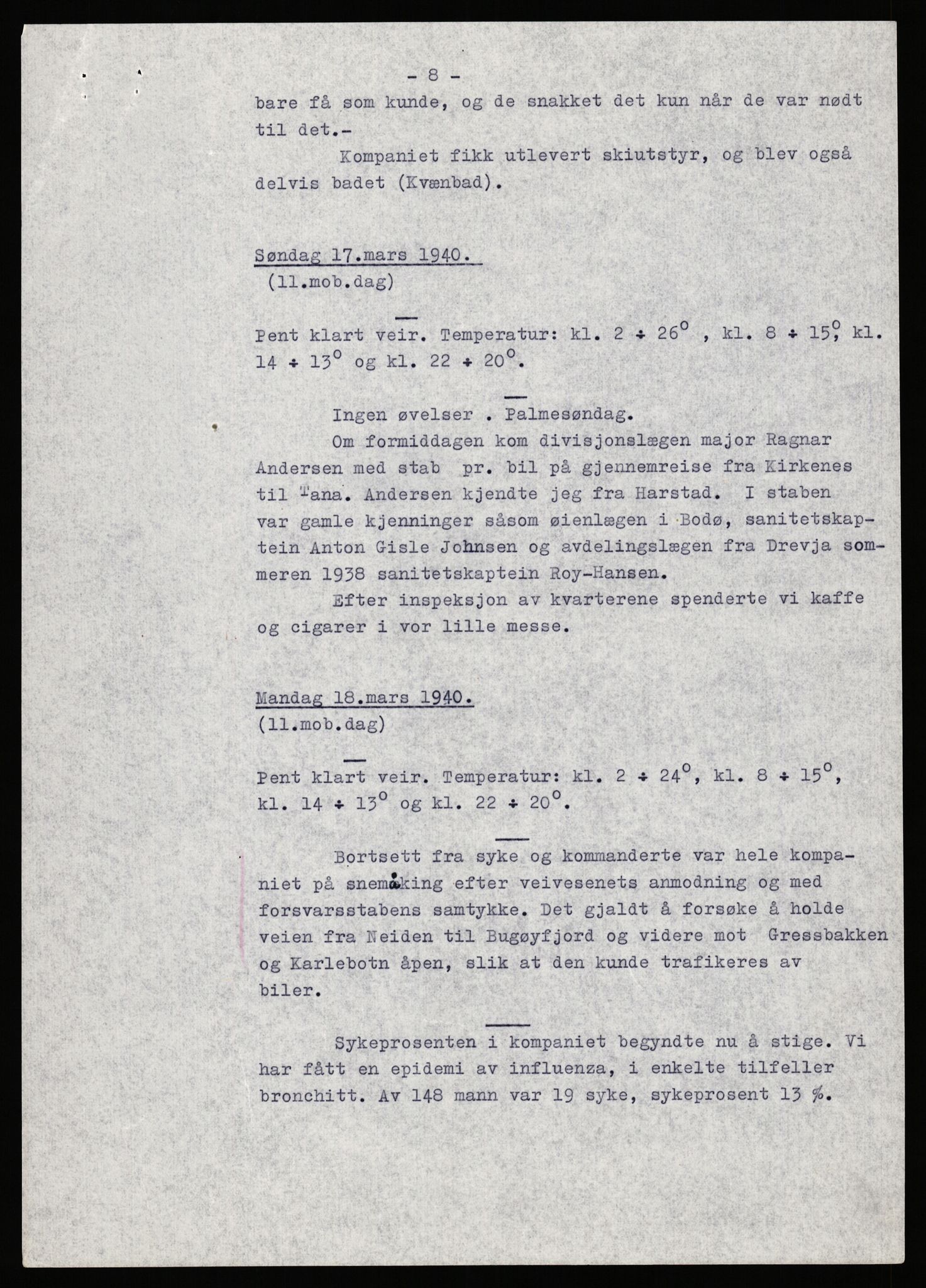 Forsvaret, Forsvarets krigshistoriske avdeling, AV/RA-RAFA-2017/Y/Yb/L0140: II-C-11-611-620  -  6. Divisjon, 1940-1966, s. 120