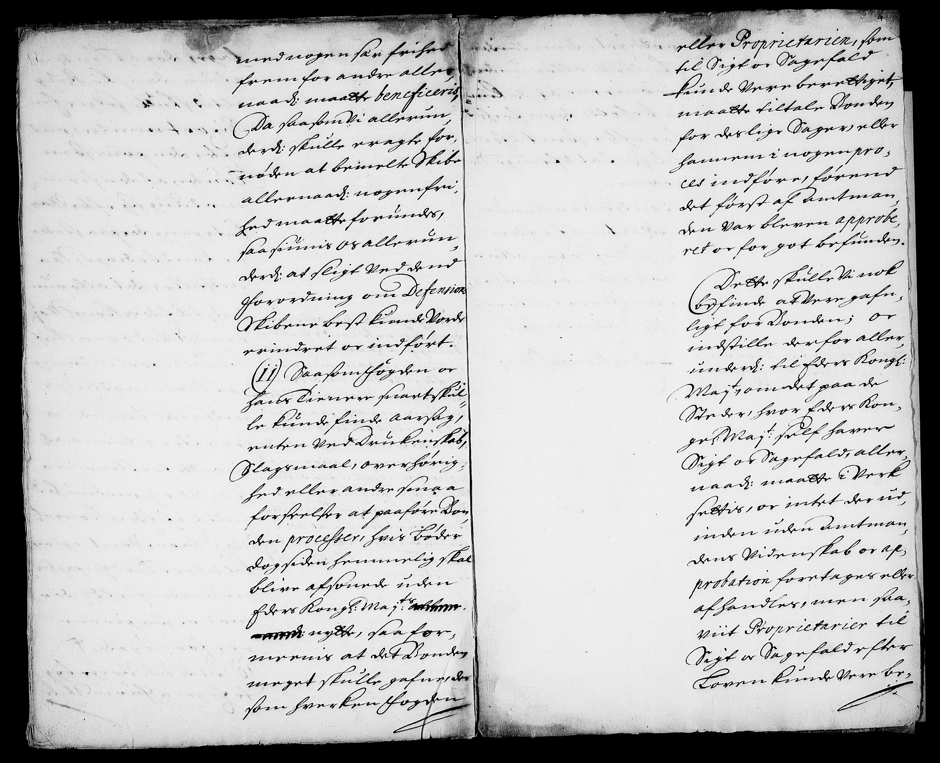 Danske Kanselli, Skapsaker, AV/RA-EA-4061/G/L0019: Tillegg til skapsakene, 1616-1753, s. 282