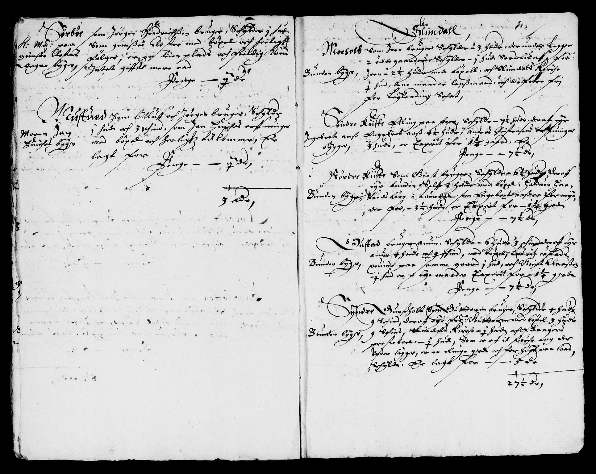 Rentekammeret inntil 1814, Reviderte regnskaper, Lensregnskaper, AV/RA-EA-5023/R/Rb/Rbp/L0035: Bratsberg len, 1648-1650