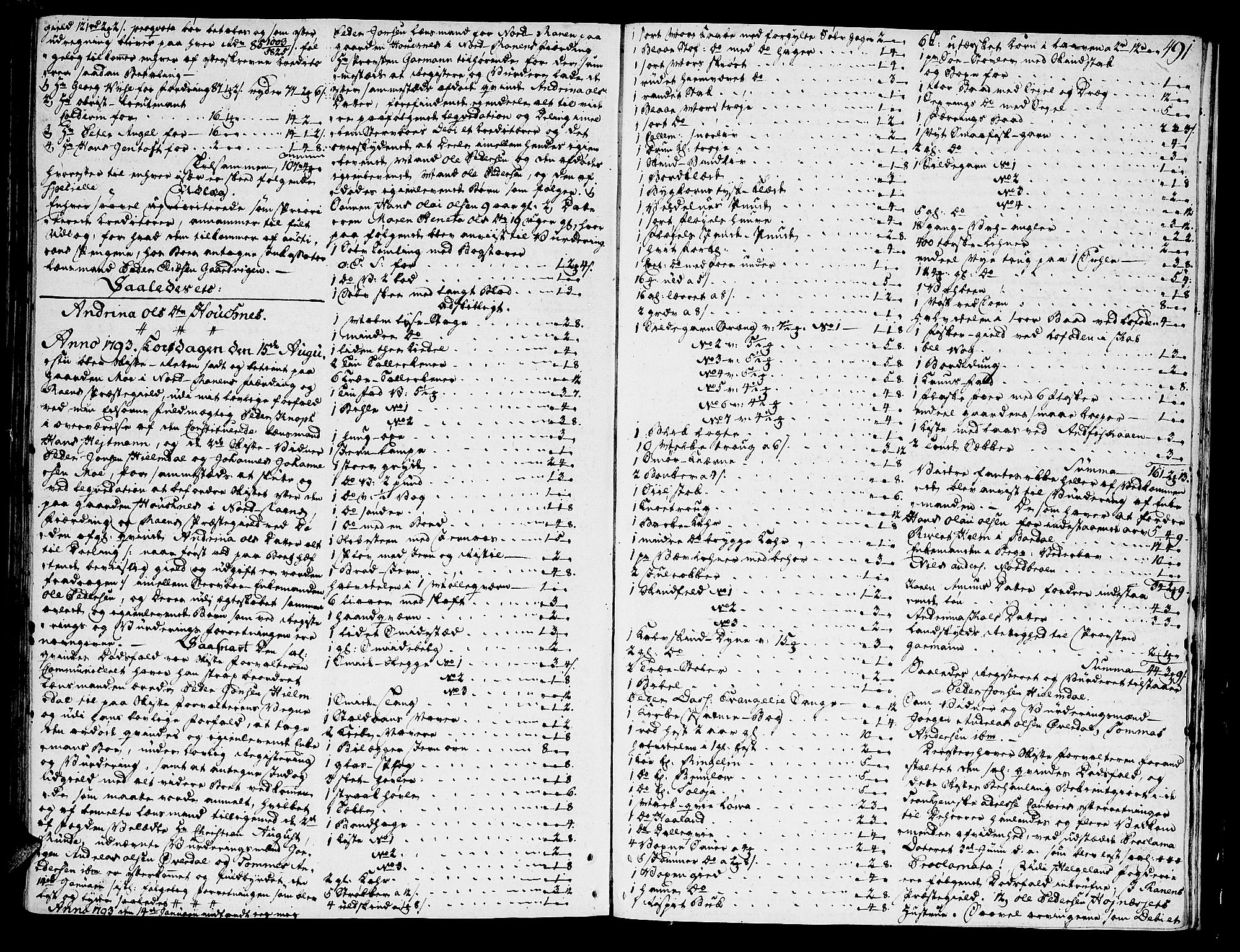 Helgeland sorenskriveri, AV/SAT-A-0004/3/3A/L0069: Skifteprotokoll 17B, 1792-1793, s. 490b-491a