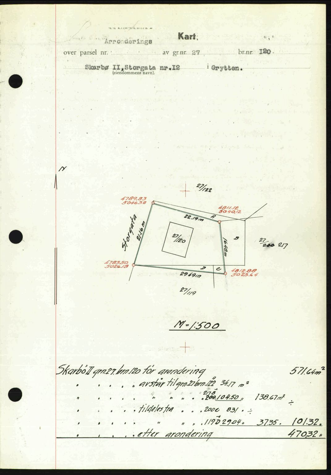 Romsdal sorenskriveri, AV/SAT-A-4149/1/2/2C: Pantebok nr. A28, 1948-1949, Dagboknr: 234/1949