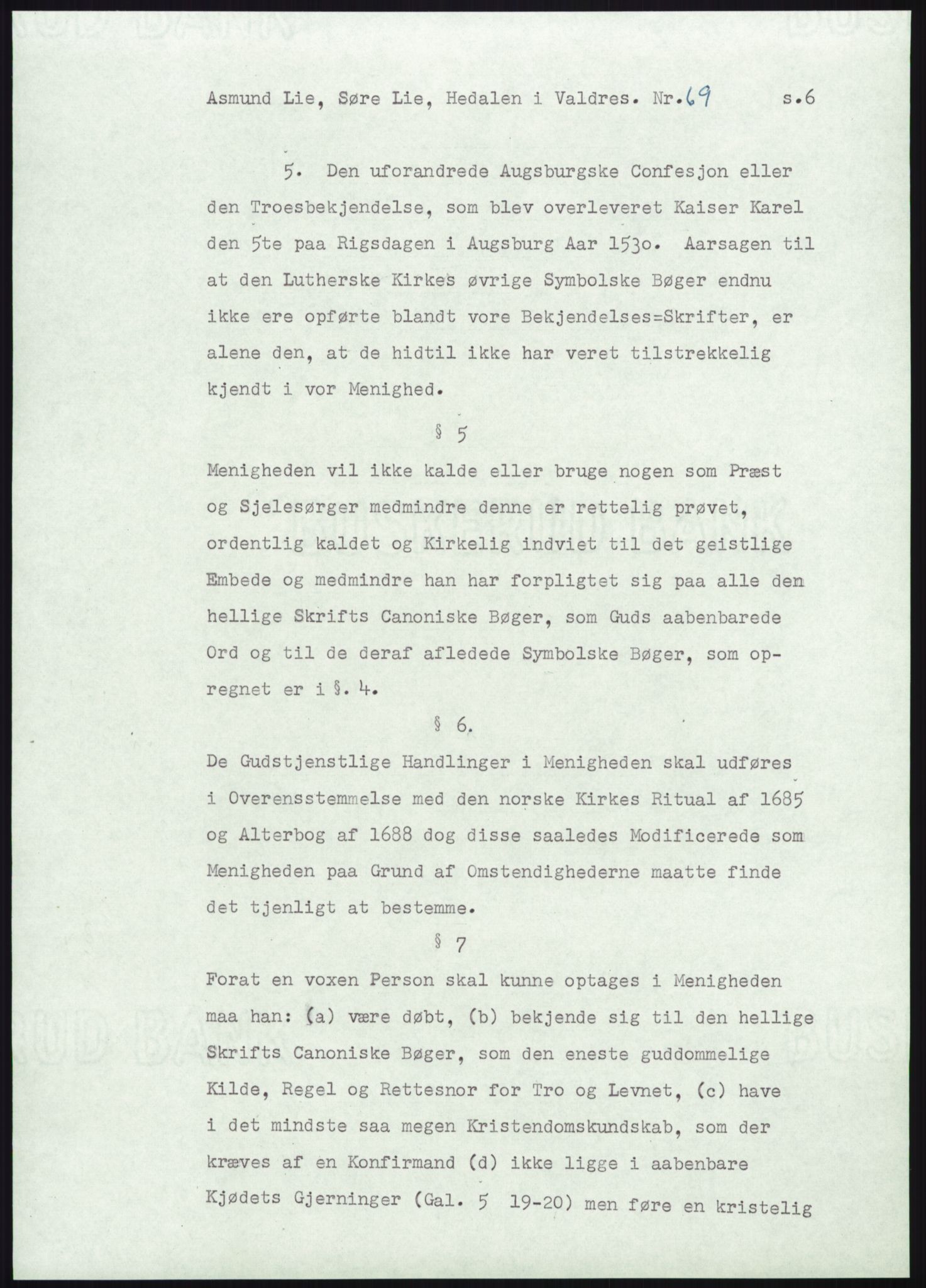 Samlinger til kildeutgivelse, Amerikabrevene, AV/RA-EA-4057/F/L0012: Innlån fra Oppland: Lie (brevnr 1-78), 1838-1914, s. 975