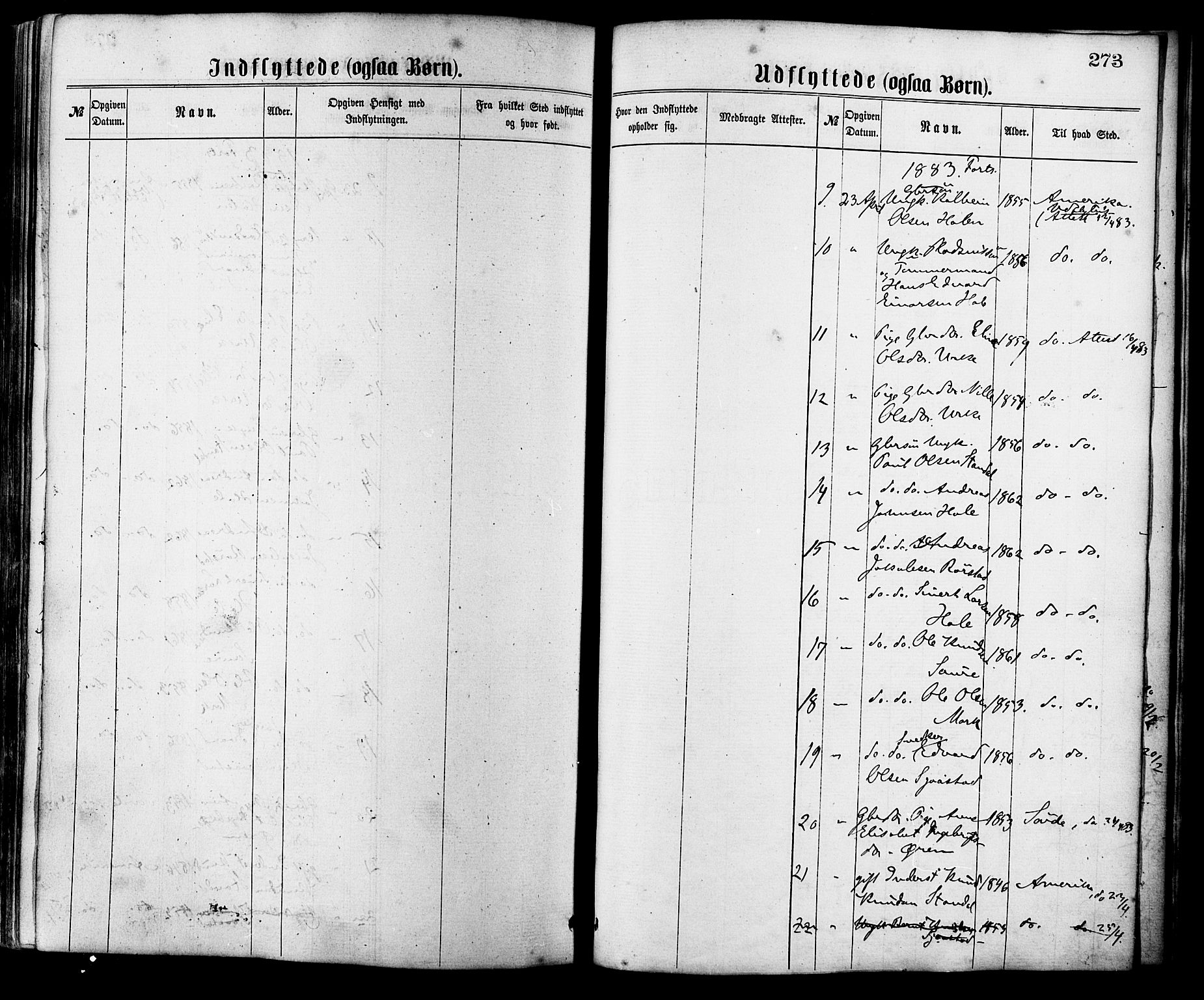 Ministerialprotokoller, klokkerbøker og fødselsregistre - Møre og Romsdal, AV/SAT-A-1454/515/L0210: Ministerialbok nr. 515A06, 1868-1885, s. 273