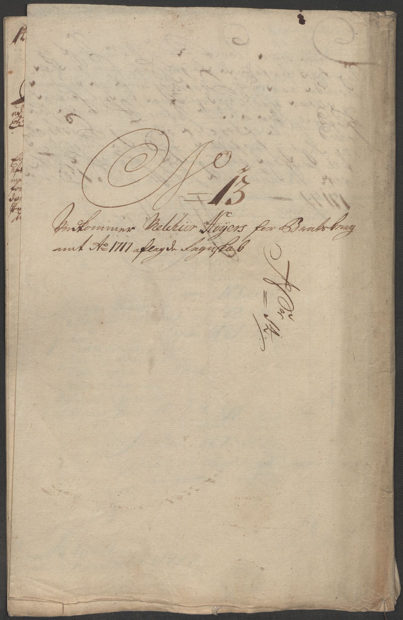 Rentekammeret inntil 1814, Reviderte regnskaper, Fogderegnskap, AV/RA-EA-4092/R36/L2129: Fogderegnskap Øvre og Nedre Telemark og Bamble, 1717, s. 215