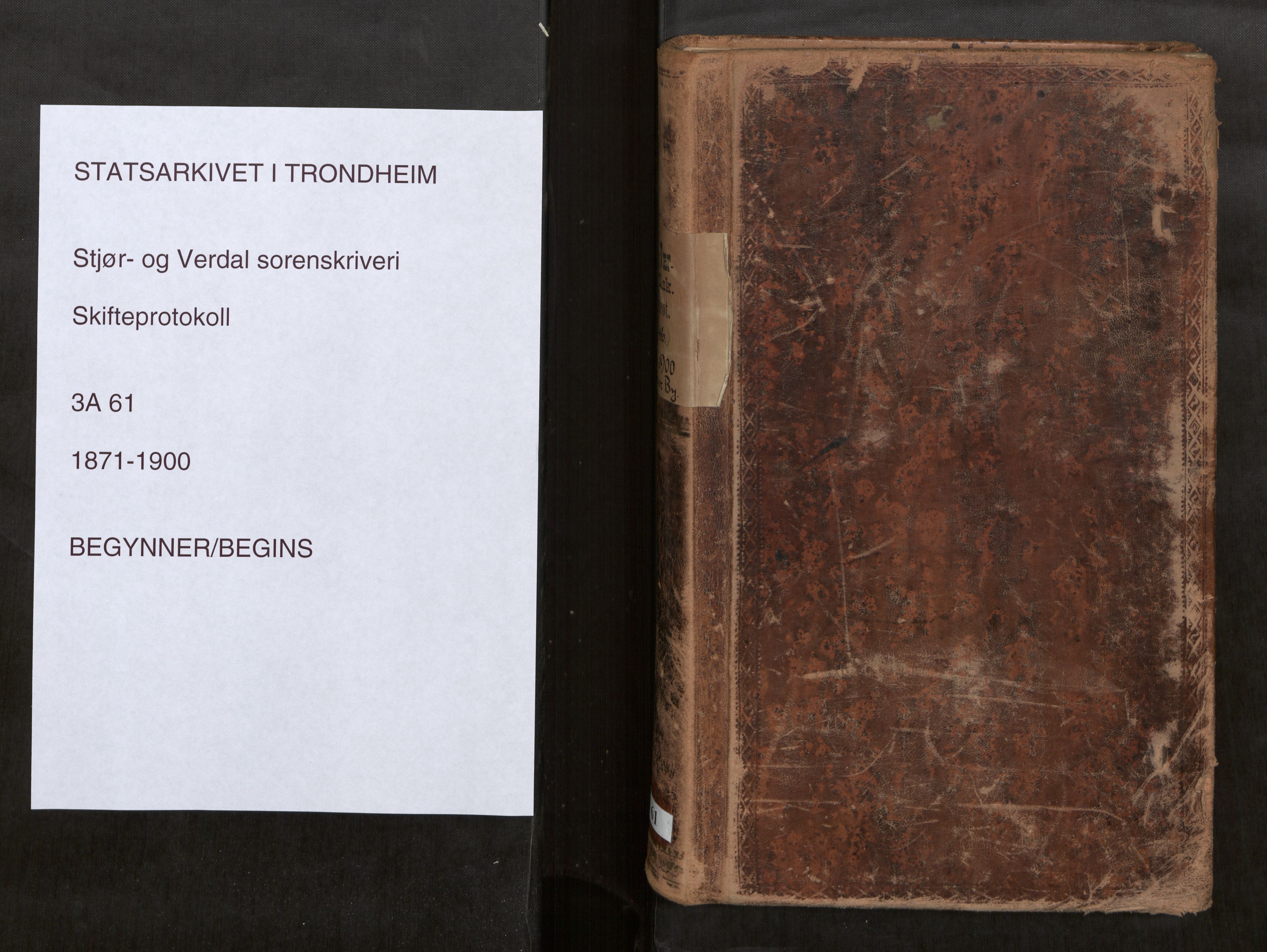 Stjør- og Verdal sorenskriveri, AV/SAT-A-4167/1/3/3A/L0061: Skifteprotokoll for Levanger, 1871-1900