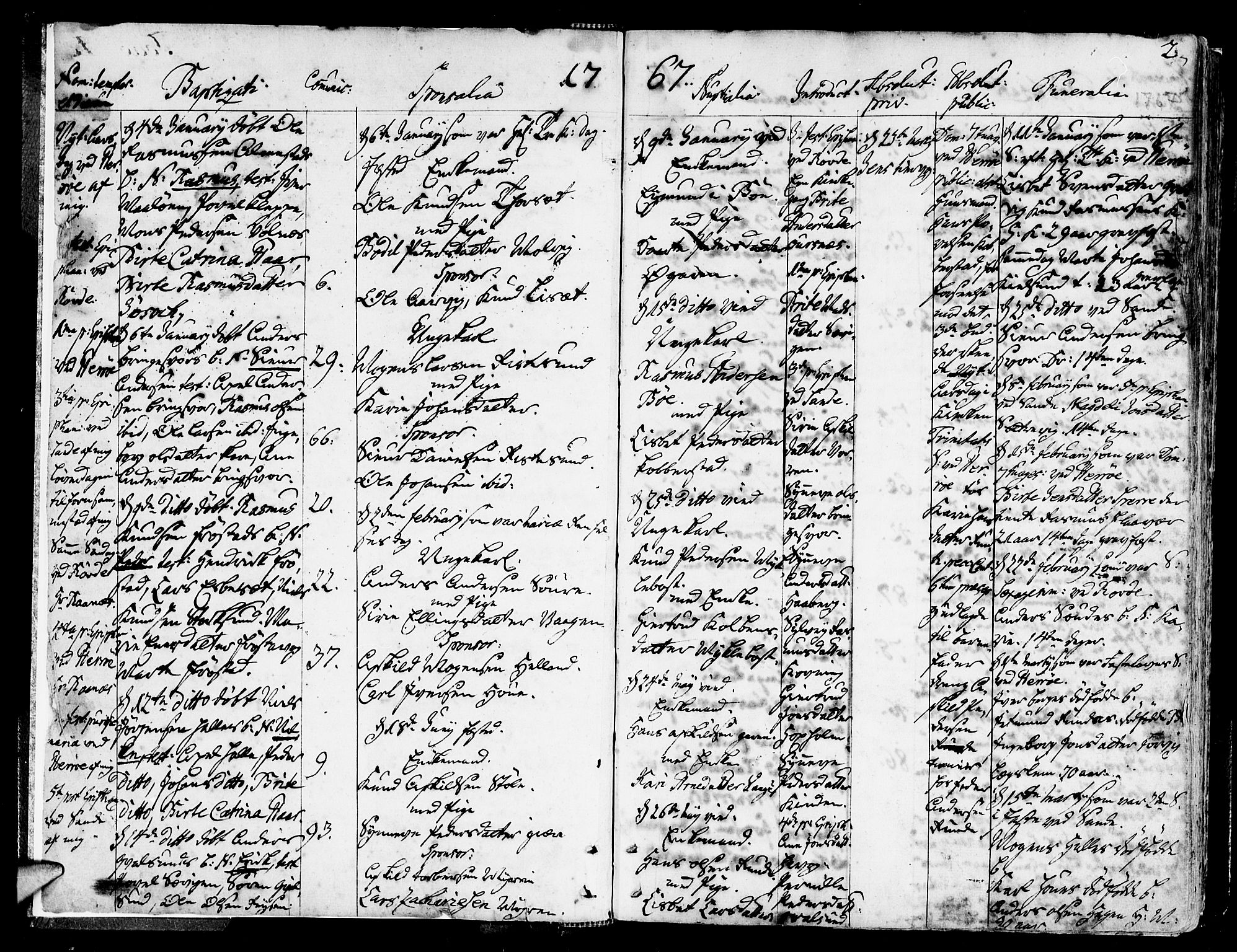 Ministerialprotokoller, klokkerbøker og fødselsregistre - Møre og Romsdal, AV/SAT-A-1454/507/L0067: Ministerialbok nr. 507A02, 1767-1788, s. 2