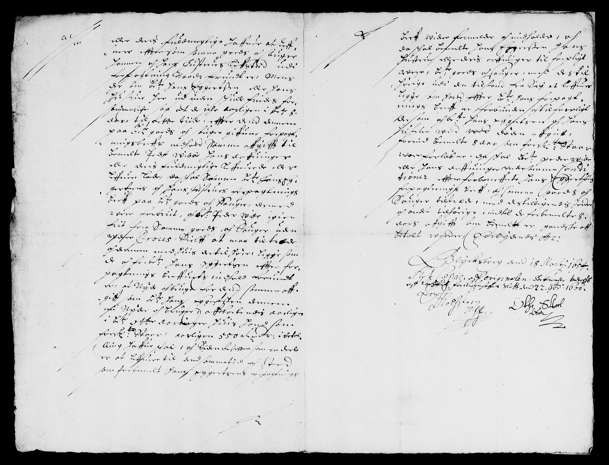 Rentekammeret inntil 1814, Reviderte regnskaper, Lensregnskaper, RA/EA-5023/R/Rb/Rbj/L0001: Sager ved Buskerud, 1629-1660.  Sager på Moss, 1642-1653, 1627-1660