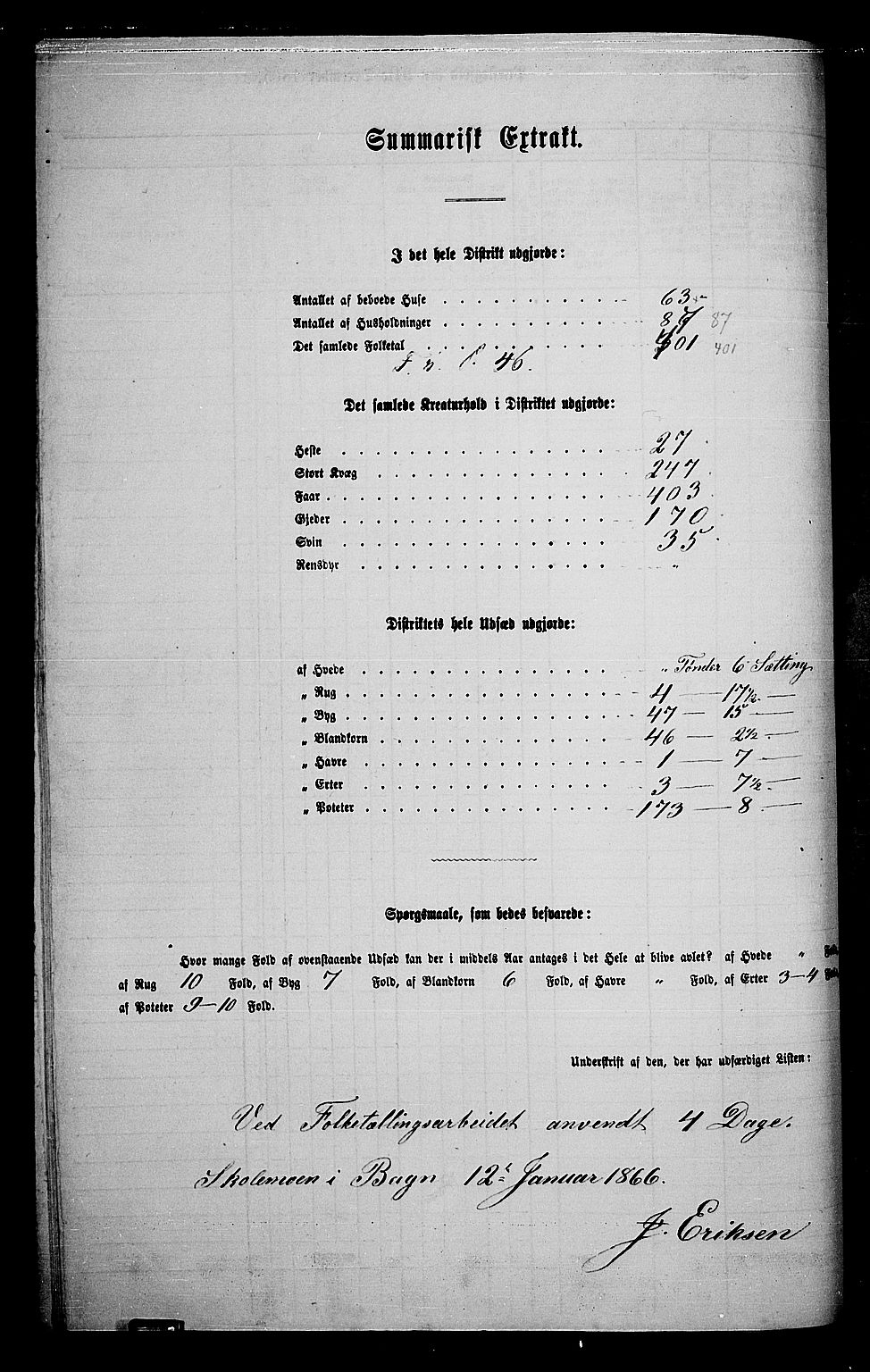 RA, Folketelling 1865 for 0540P Sør-Aurdal prestegjeld, 1865, s. 83