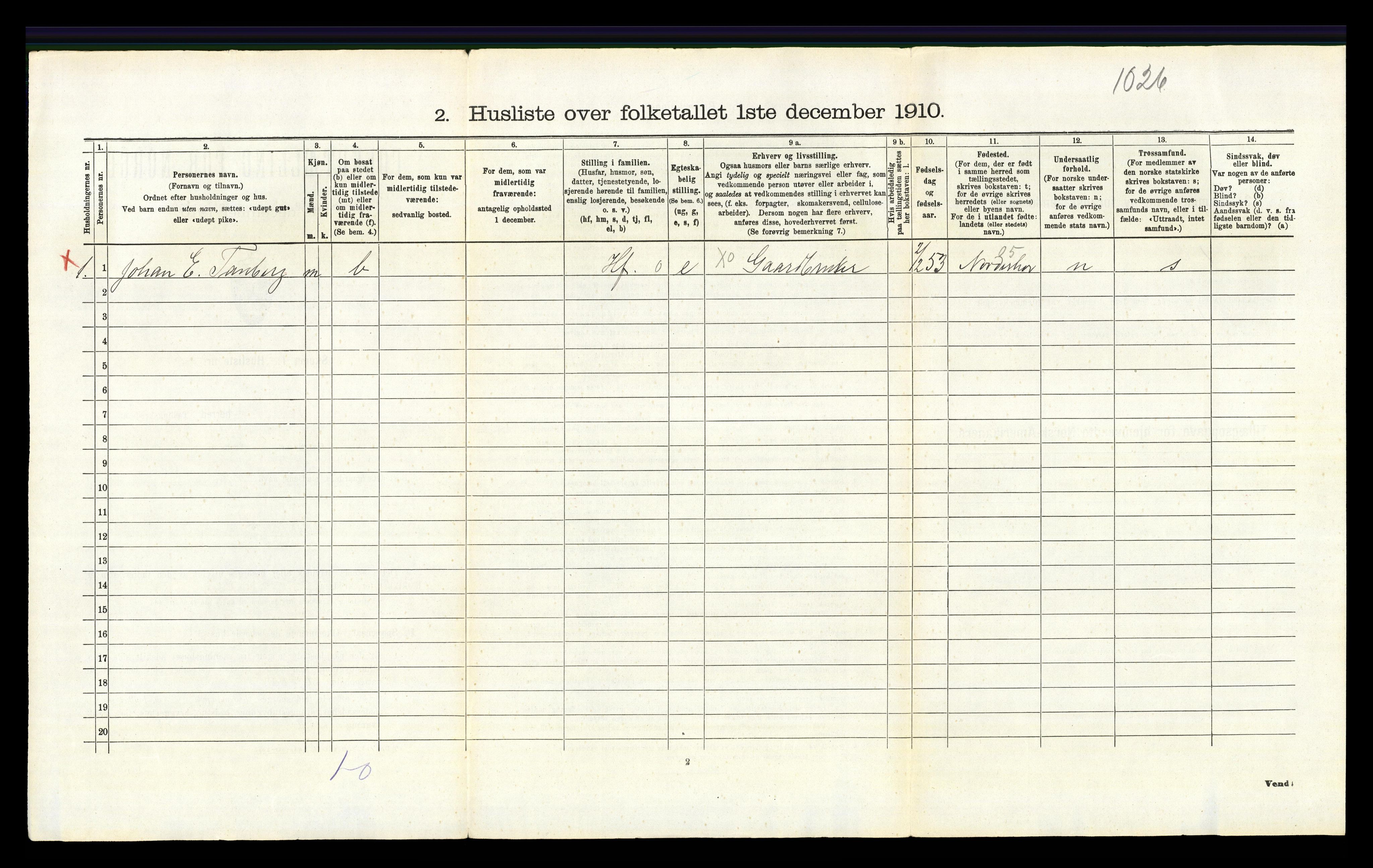 RA, Folketelling 1910 for 0612 Hole herred, 1910, s. 333