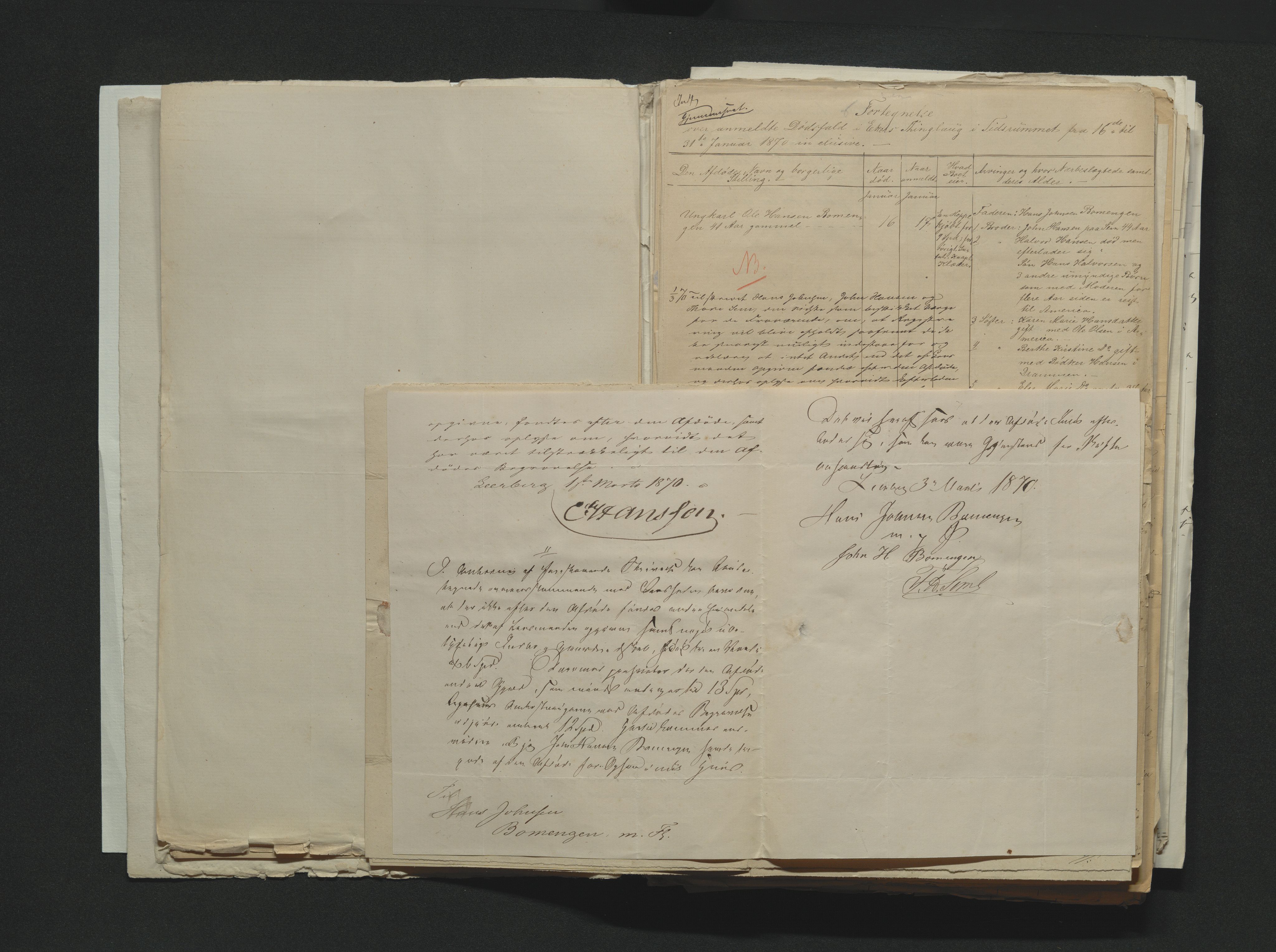Eiker, Modum og Sigdal sorenskriveri, AV/SAKO-A-123/H/Ha/Hab/L0013: Dødsfallsmeldinger, 1870-1873, s. 10
