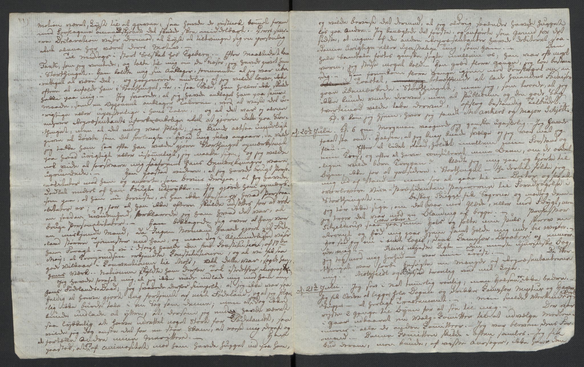 Christie, Wilhelm Frimann Koren, AV/RA-PA-0014/F/L0005: Christies dokumenter fra Stortinget, 1815-1816, s. 46