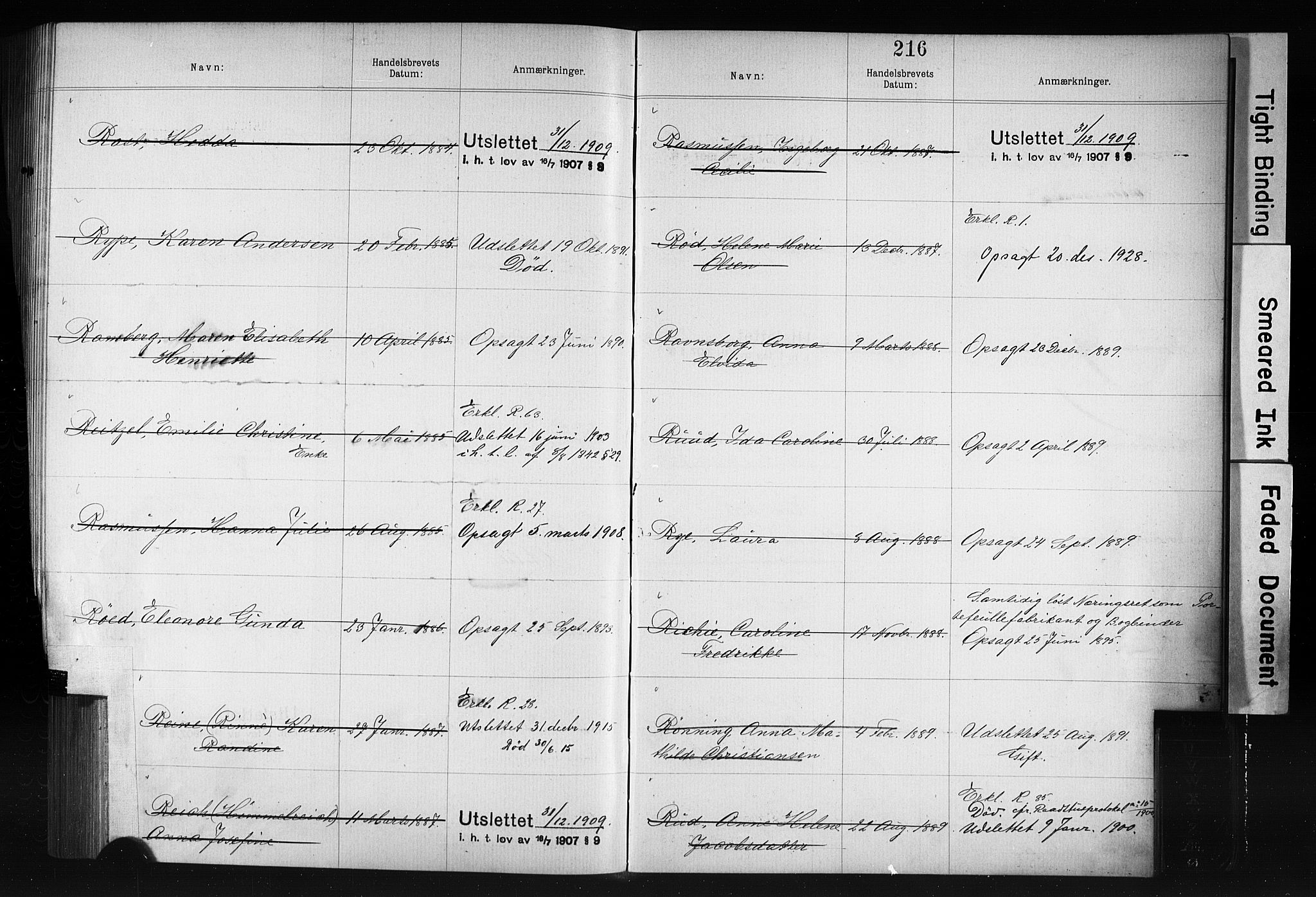 Kristiania magistrat, SAO/A-10711/F/Fb/L0006: Borgerrulle, 1879-1899, s. 184