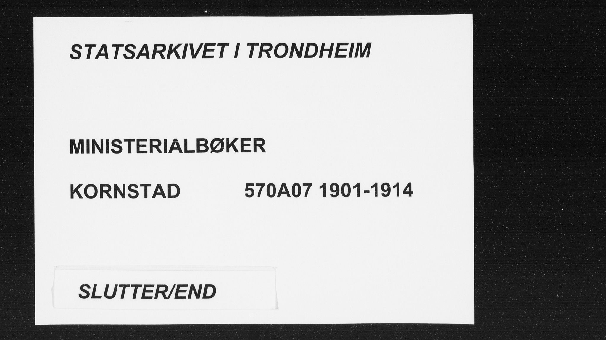 Ministerialprotokoller, klokkerbøker og fødselsregistre - Møre og Romsdal, AV/SAT-A-1454/570/L0833: Ministerialbok nr. 570A07, 1901-1914