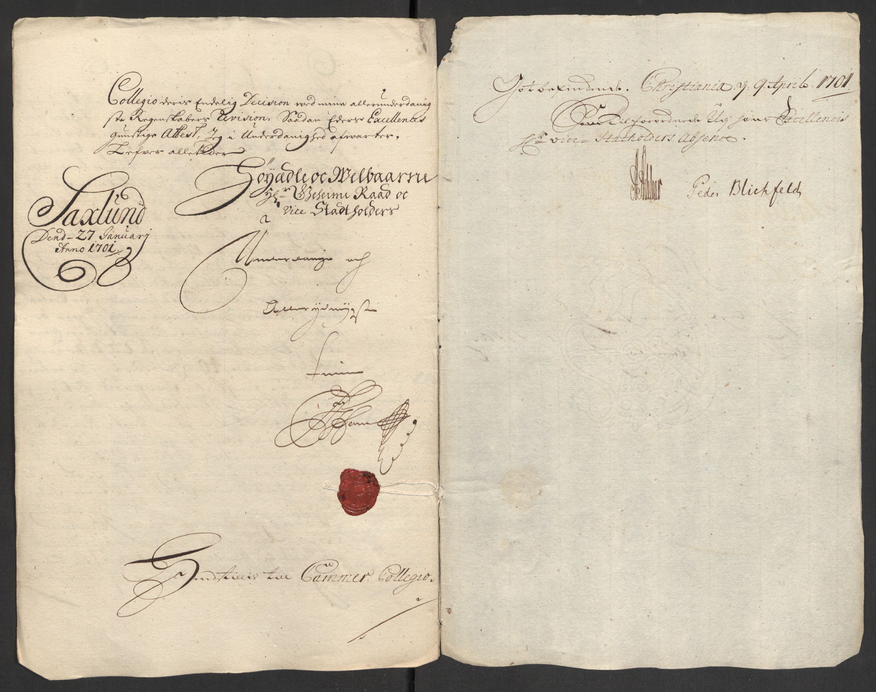 Rentekammeret inntil 1814, Reviderte regnskaper, Fogderegnskap, AV/RA-EA-4092/R16/L1039: Fogderegnskap Hedmark, 1700, s. 235