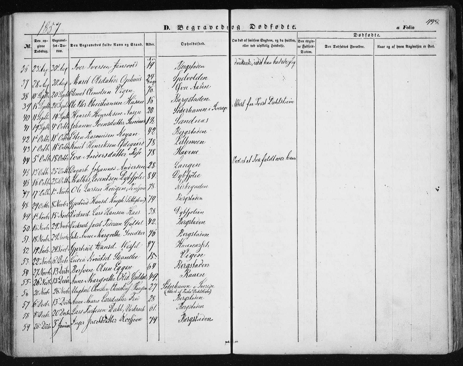 Ministerialprotokoller, klokkerbøker og fødselsregistre - Sør-Trøndelag, SAT/A-1456/681/L0931: Ministerialbok nr. 681A09, 1845-1859, s. 478